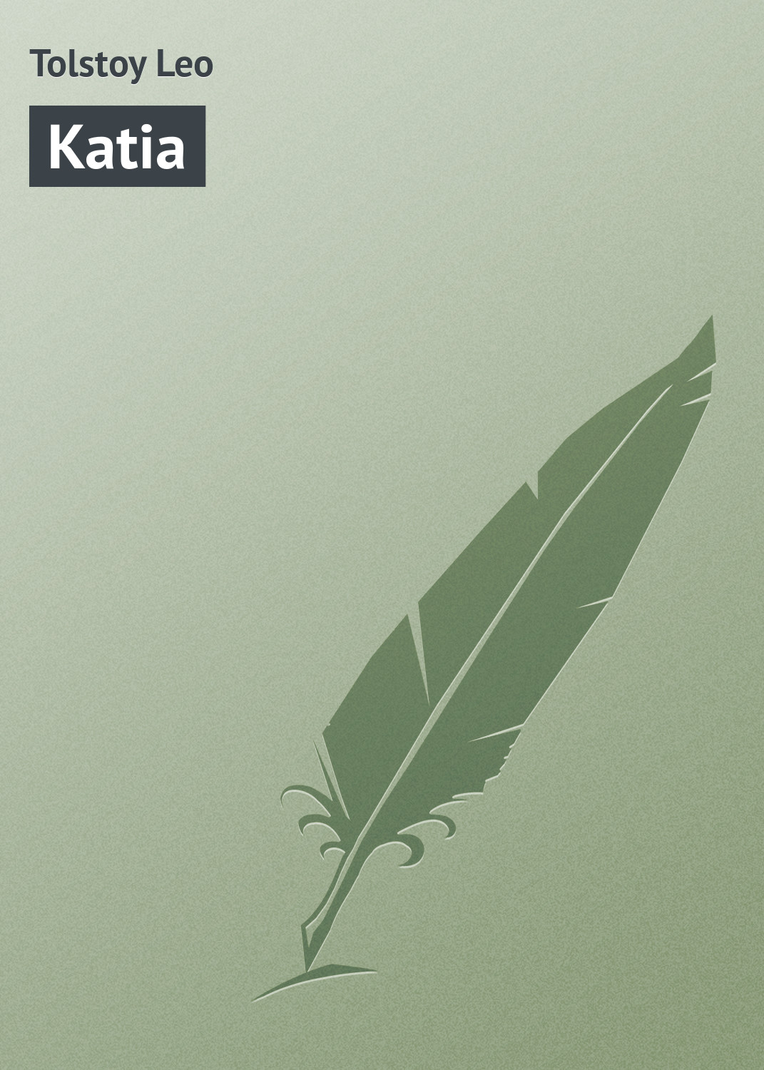 Обложка книги «Katia»