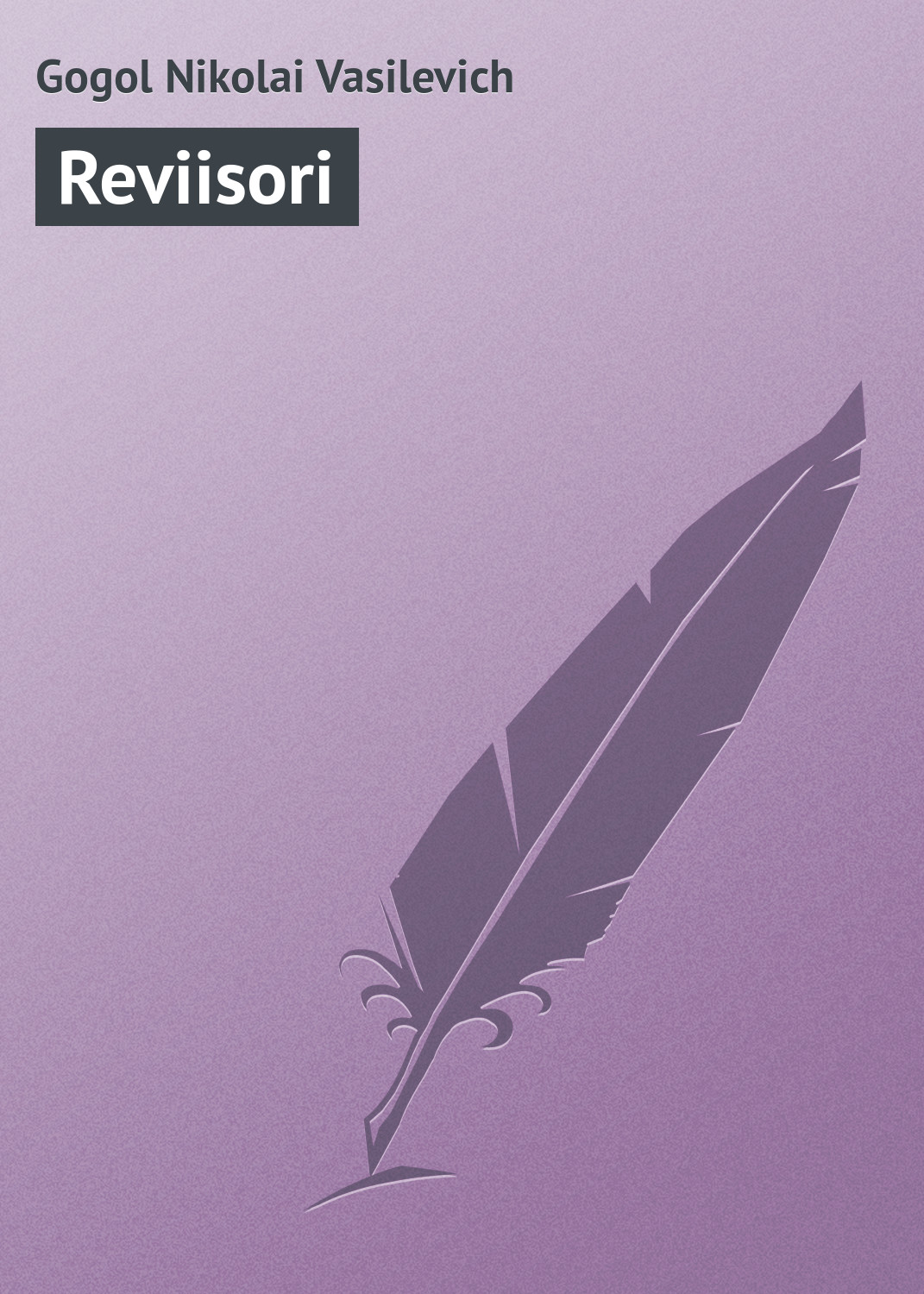 Обложка книги «Reviisori»