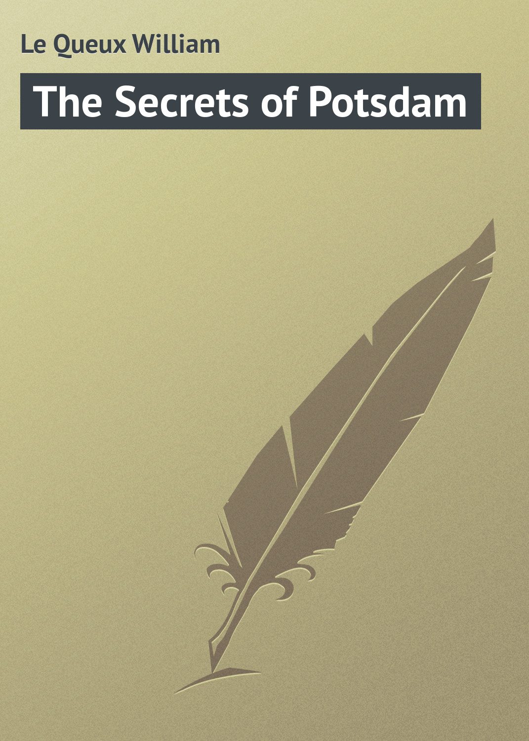 Обложка книги «The Secrets of Potsdam»