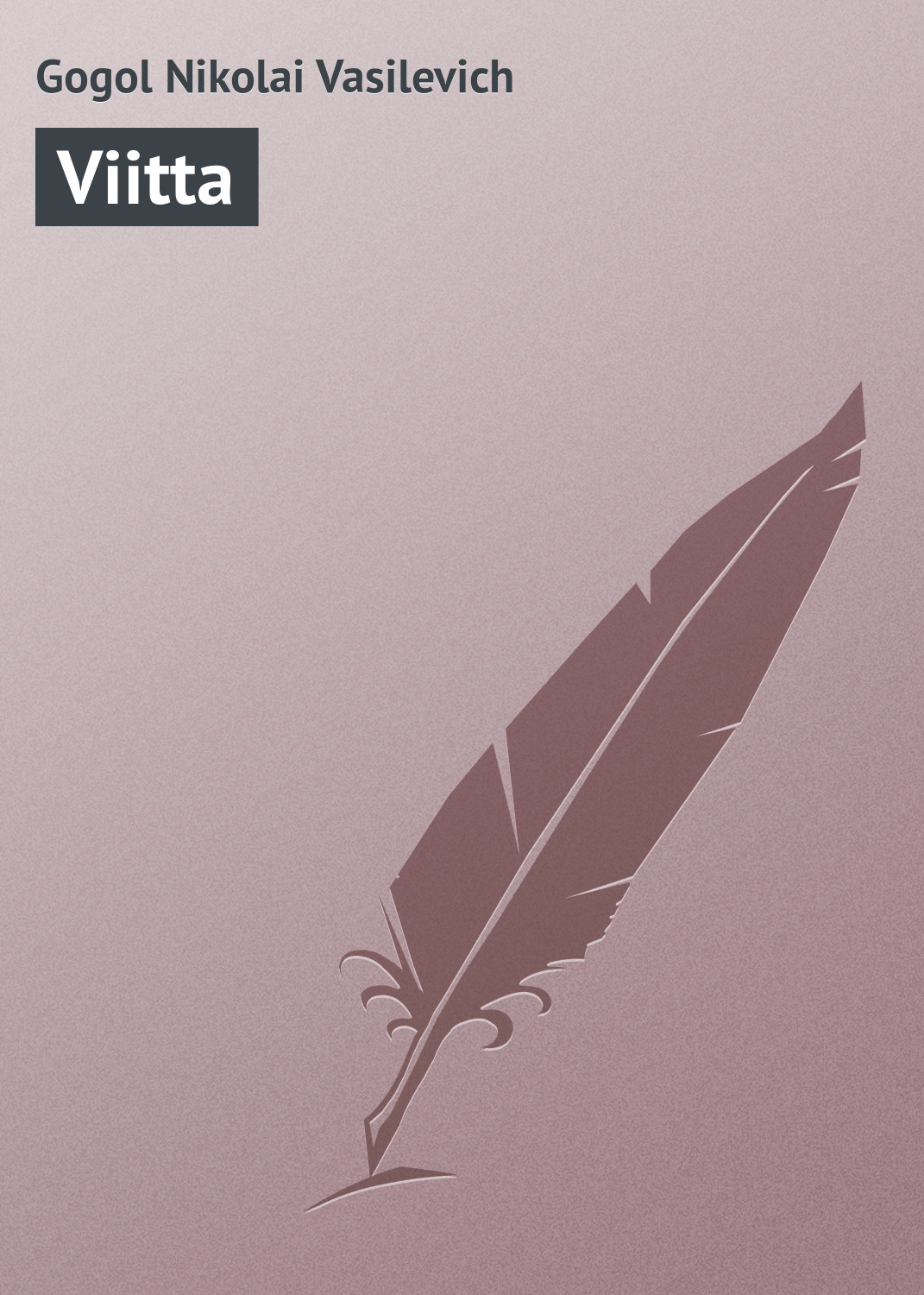 Обложка книги «Viitta»