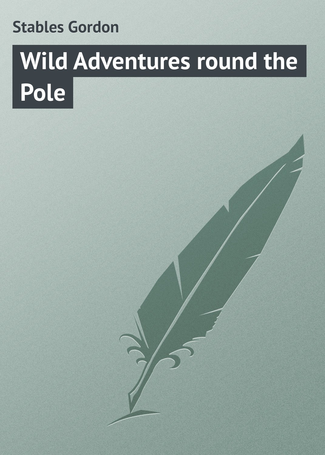 Обложка книги «Wild Adventures round the Pole»