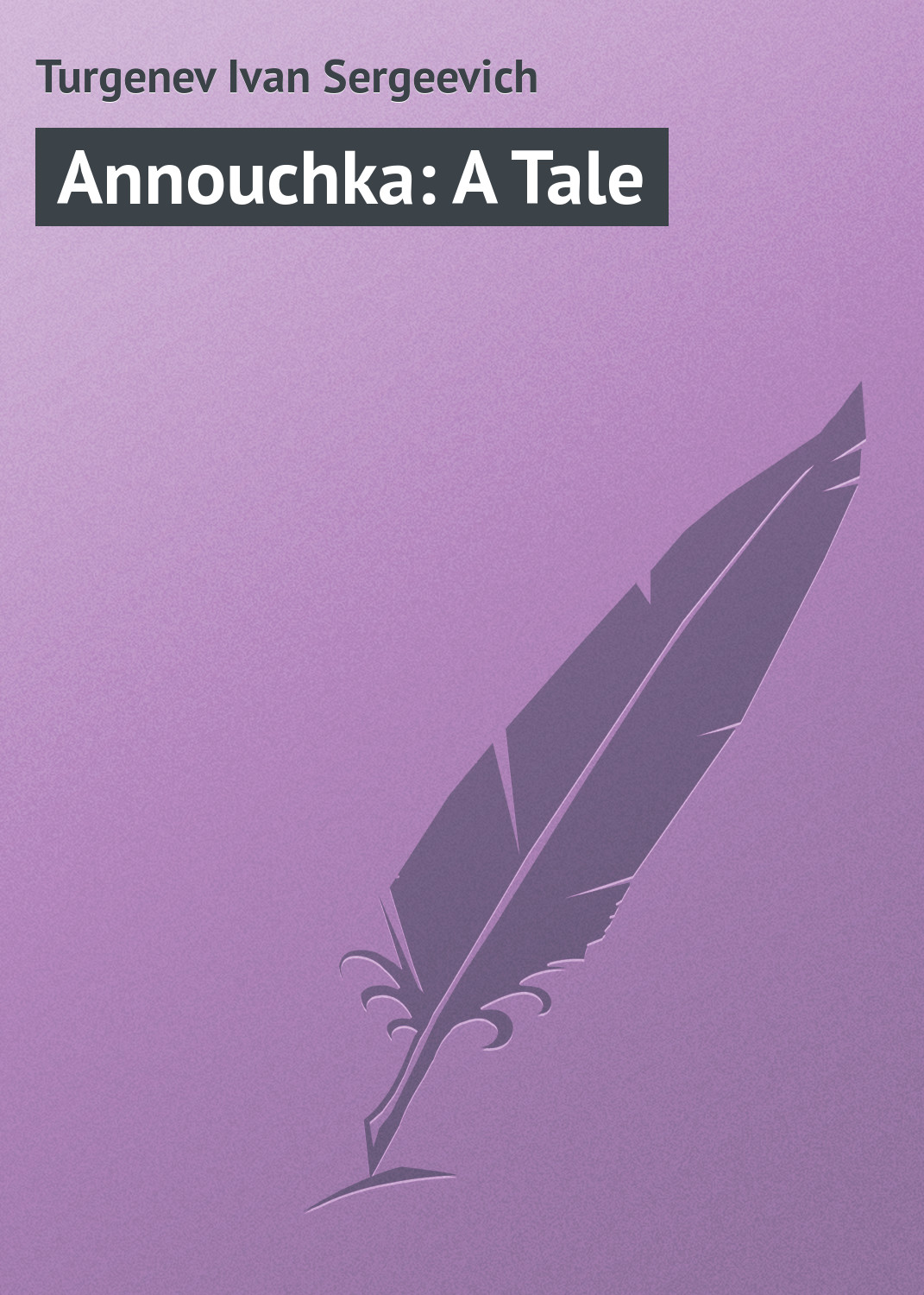 Обложка книги «Annouchka: A Tale»