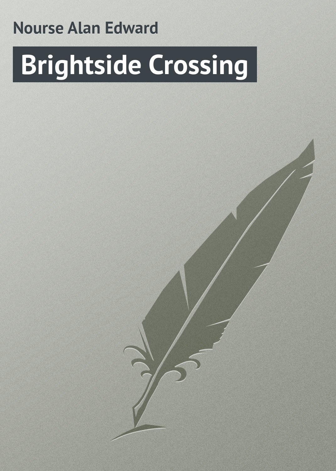 Обложка книги «Brightside Crossing»