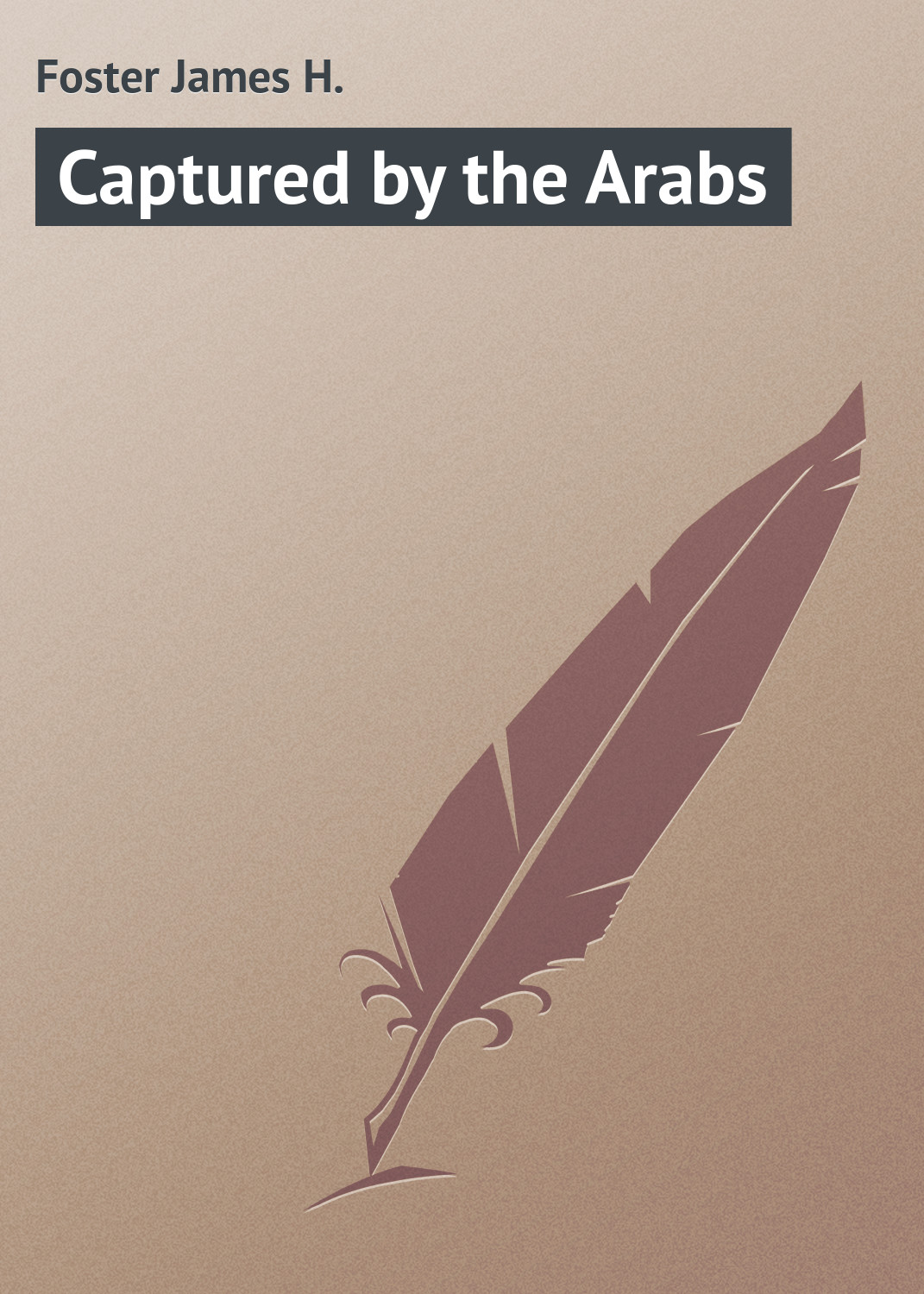 Обложка книги «Captured by the Arabs»
