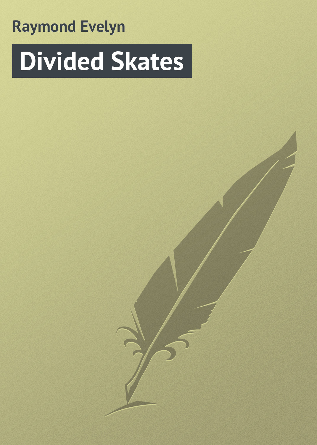 Обложка книги «Divided Skates»