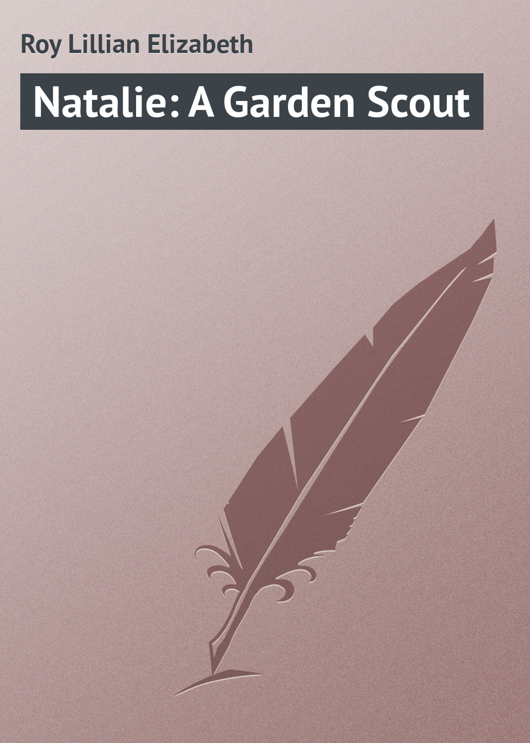 Обложка книги «Natalie: A Garden Scout»
