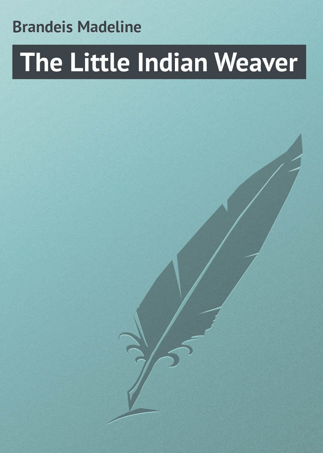 Обложка книги «The Little Indian Weaver»