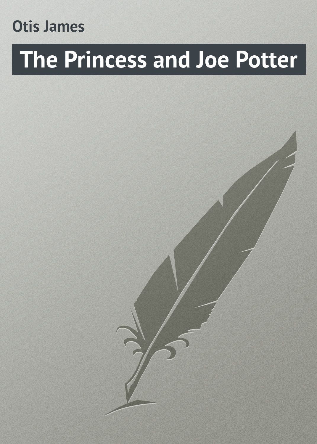 Обложка книги «The Princess and Joe Potter»