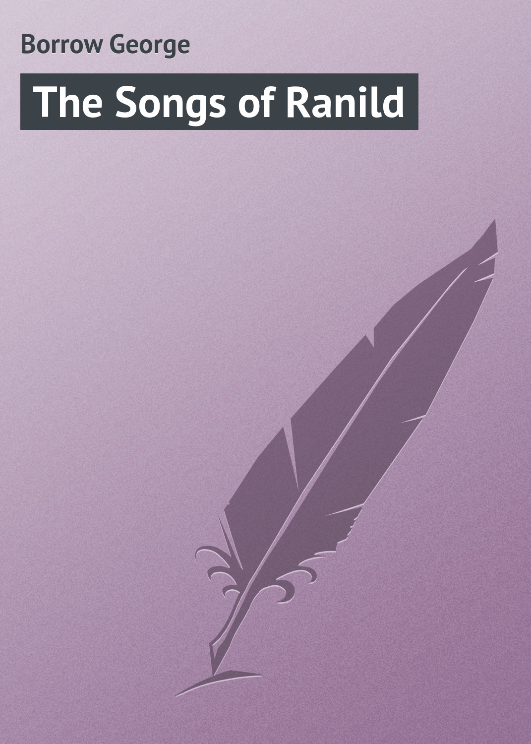 Обложка книги «The Songs of Ranild»