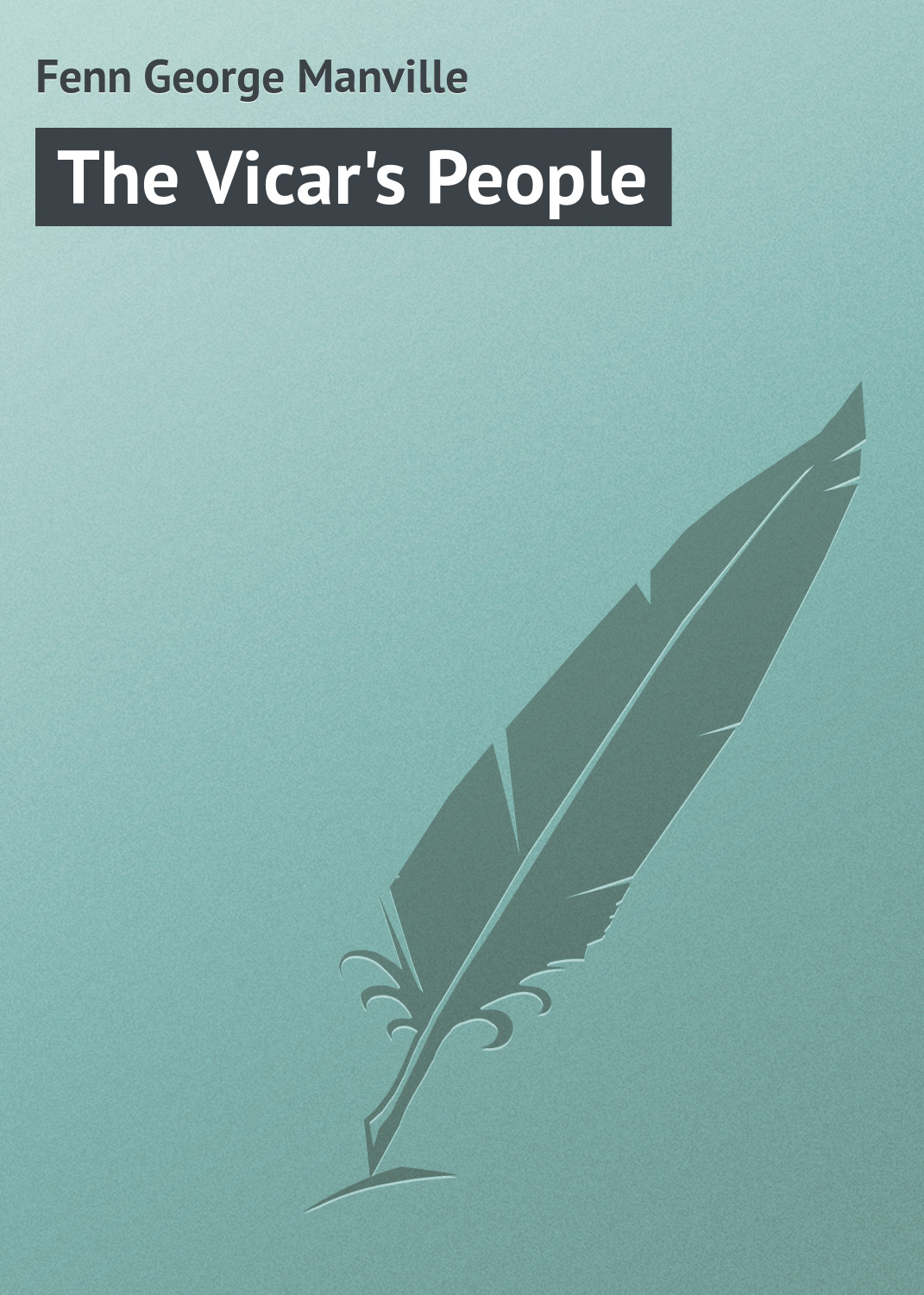 Обложка книги «The Vicar's People»