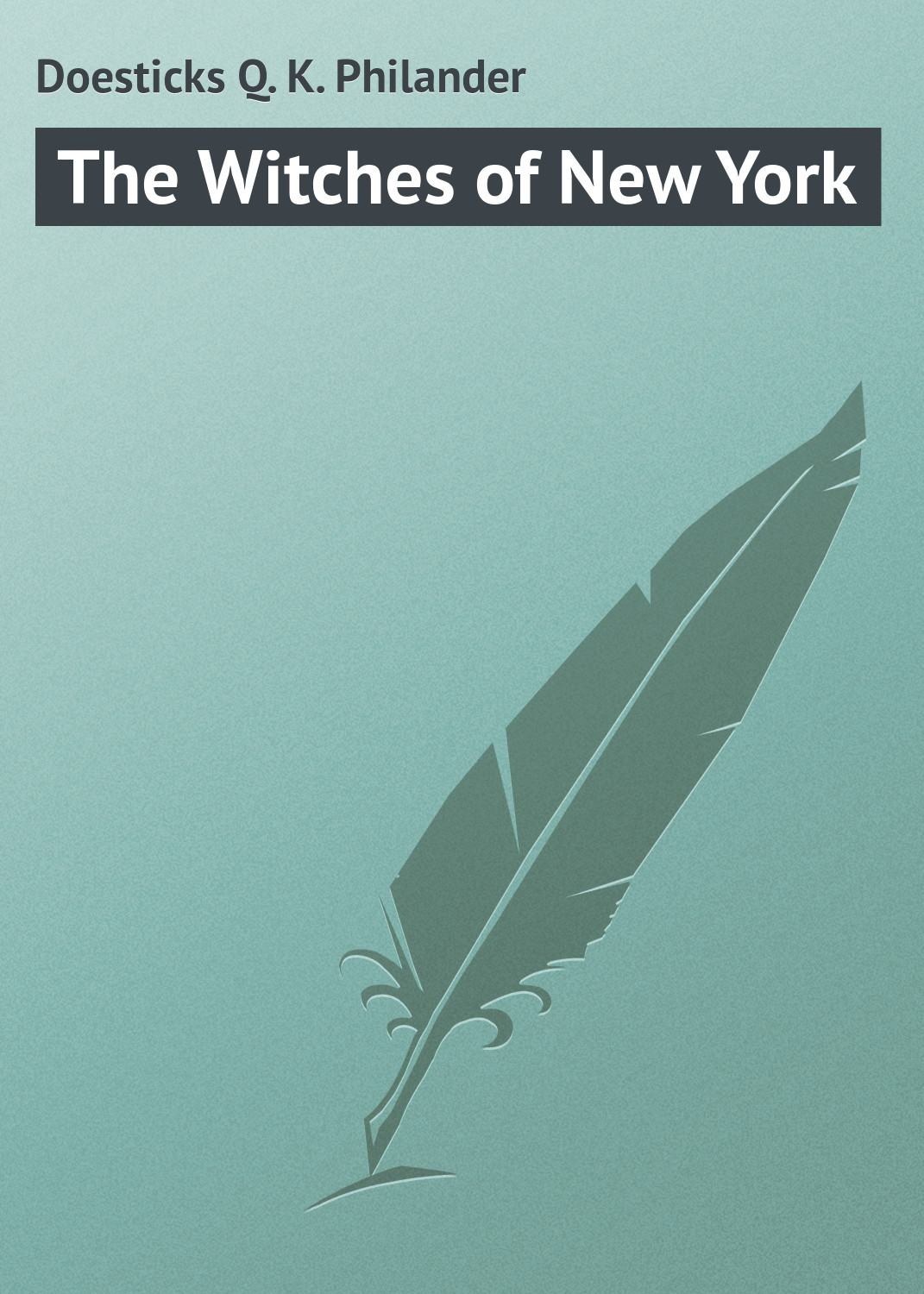 Обложка книги «The Witches of New York»