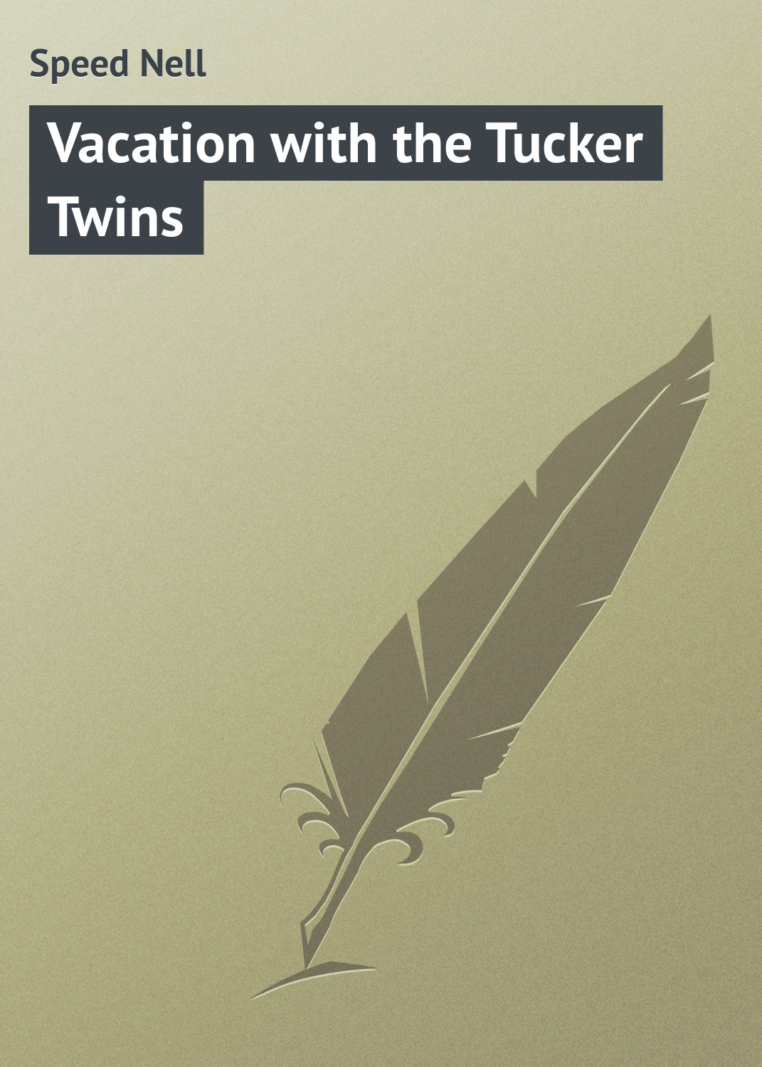 Обложка книги «Vacation with the Tucker Twins»