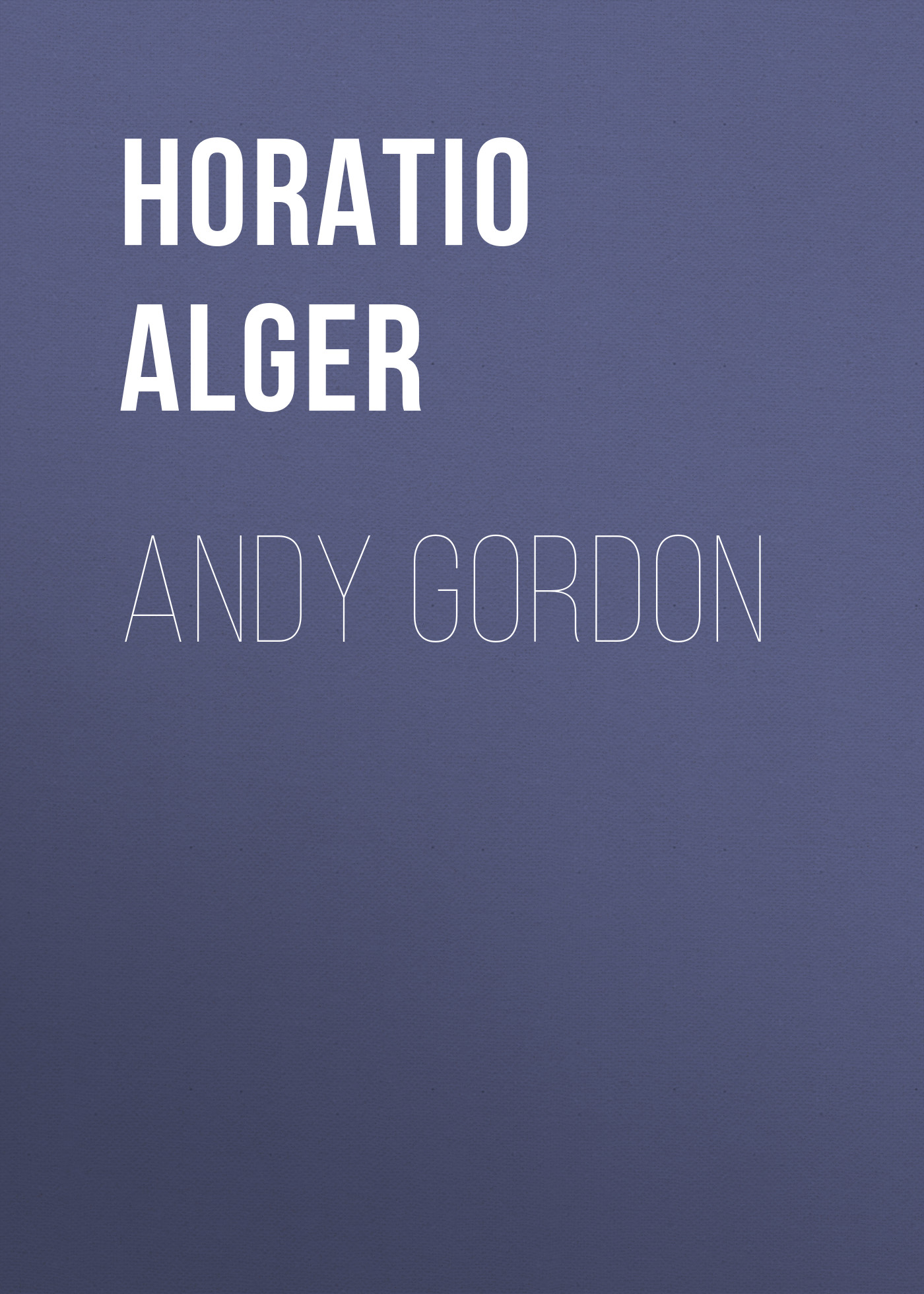 Обложка книги «Andy Gordon»