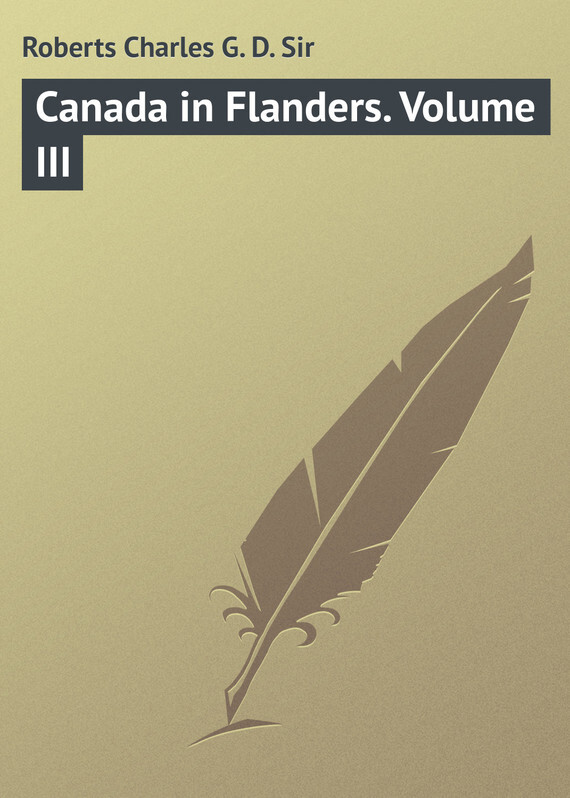 Обложка книги «Canada in Flanders. Volume III»