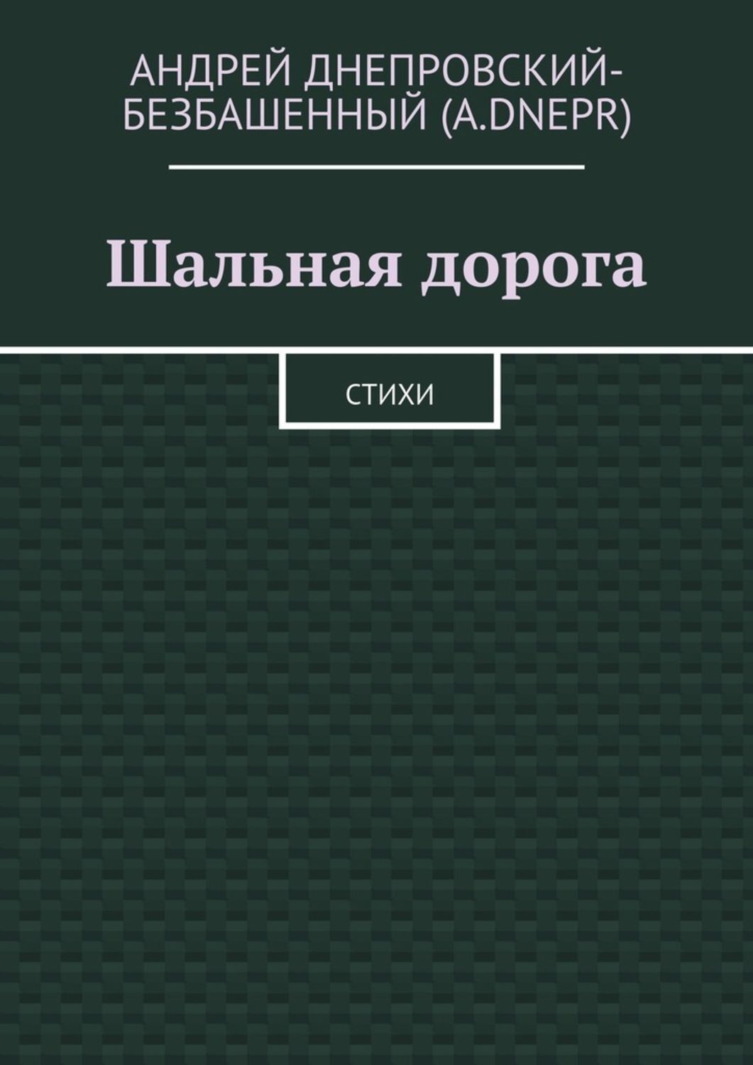 Обложка книги «Шальная дорога. Стихи»