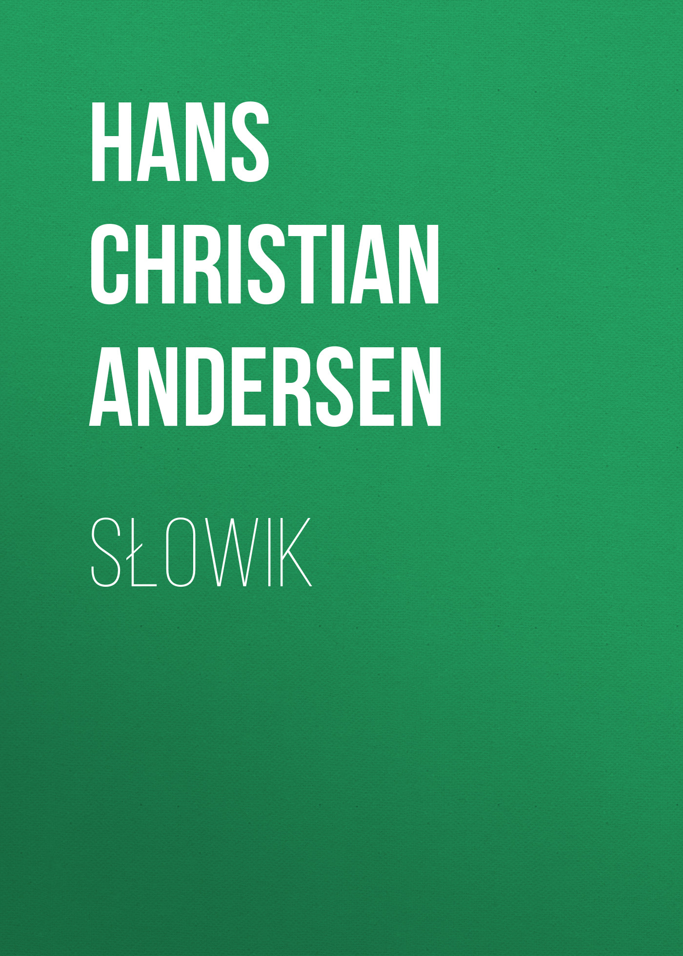 Обложка книги «Słowik»