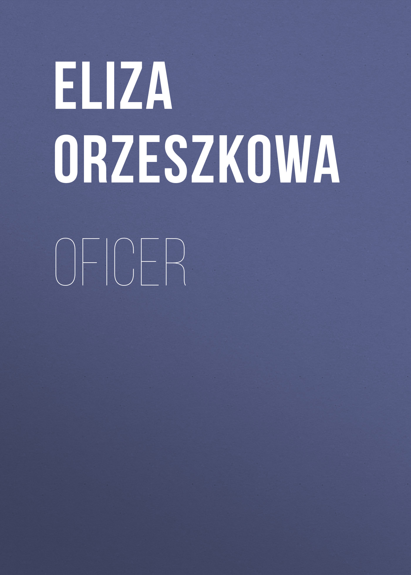 Обложка книги «Oficer»