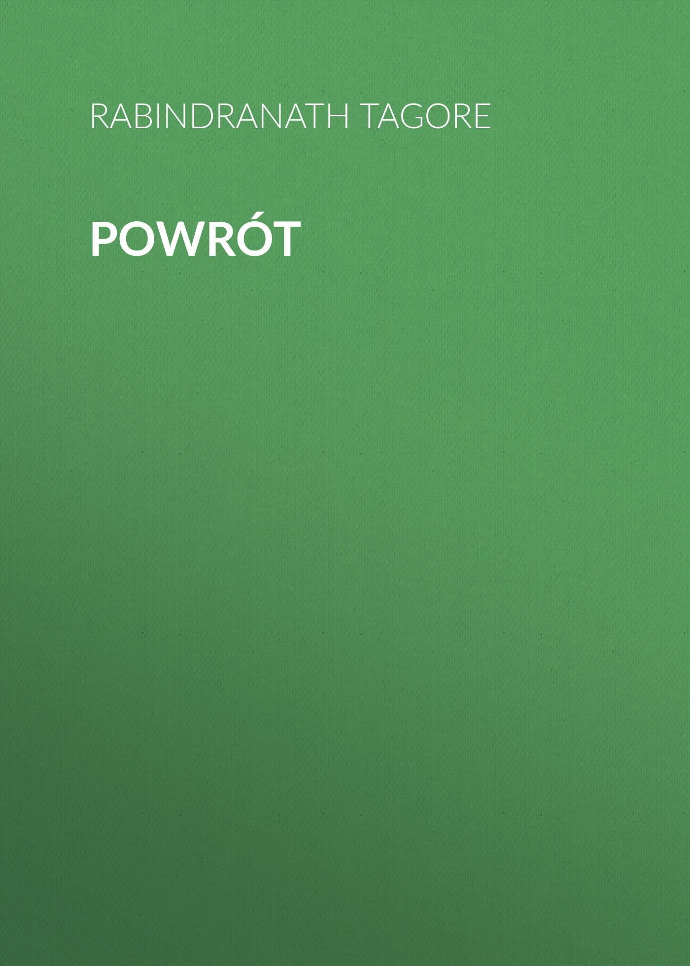 Обложка книги «Powrót»