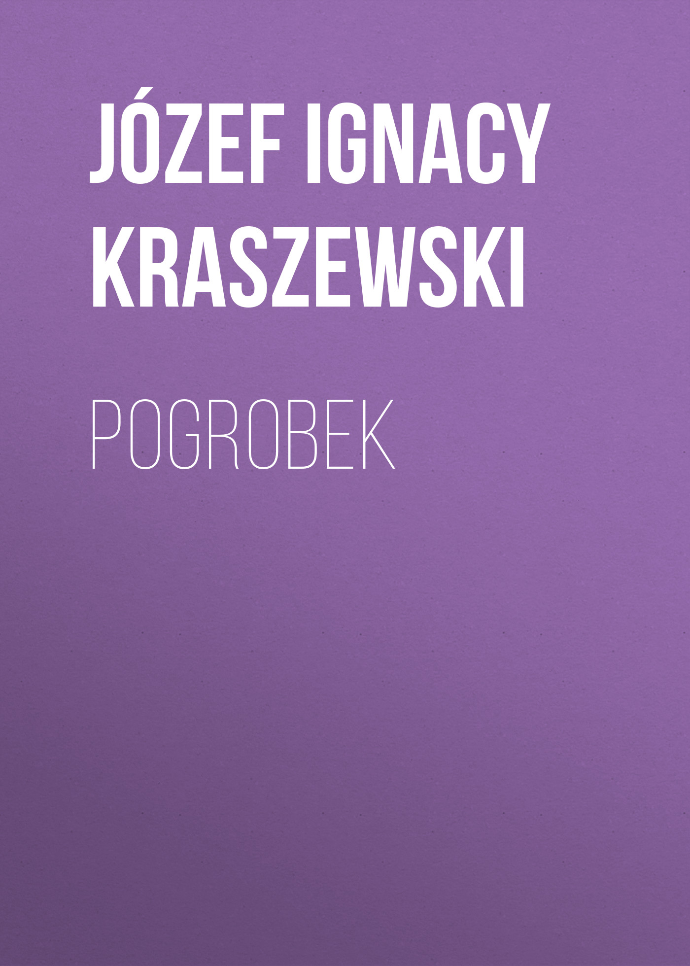 Обложка книги «Pogrobek»