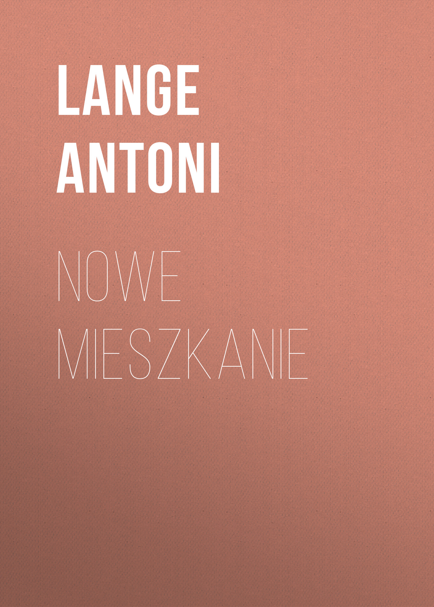 Обложка книги «Nowe mieszkanie»