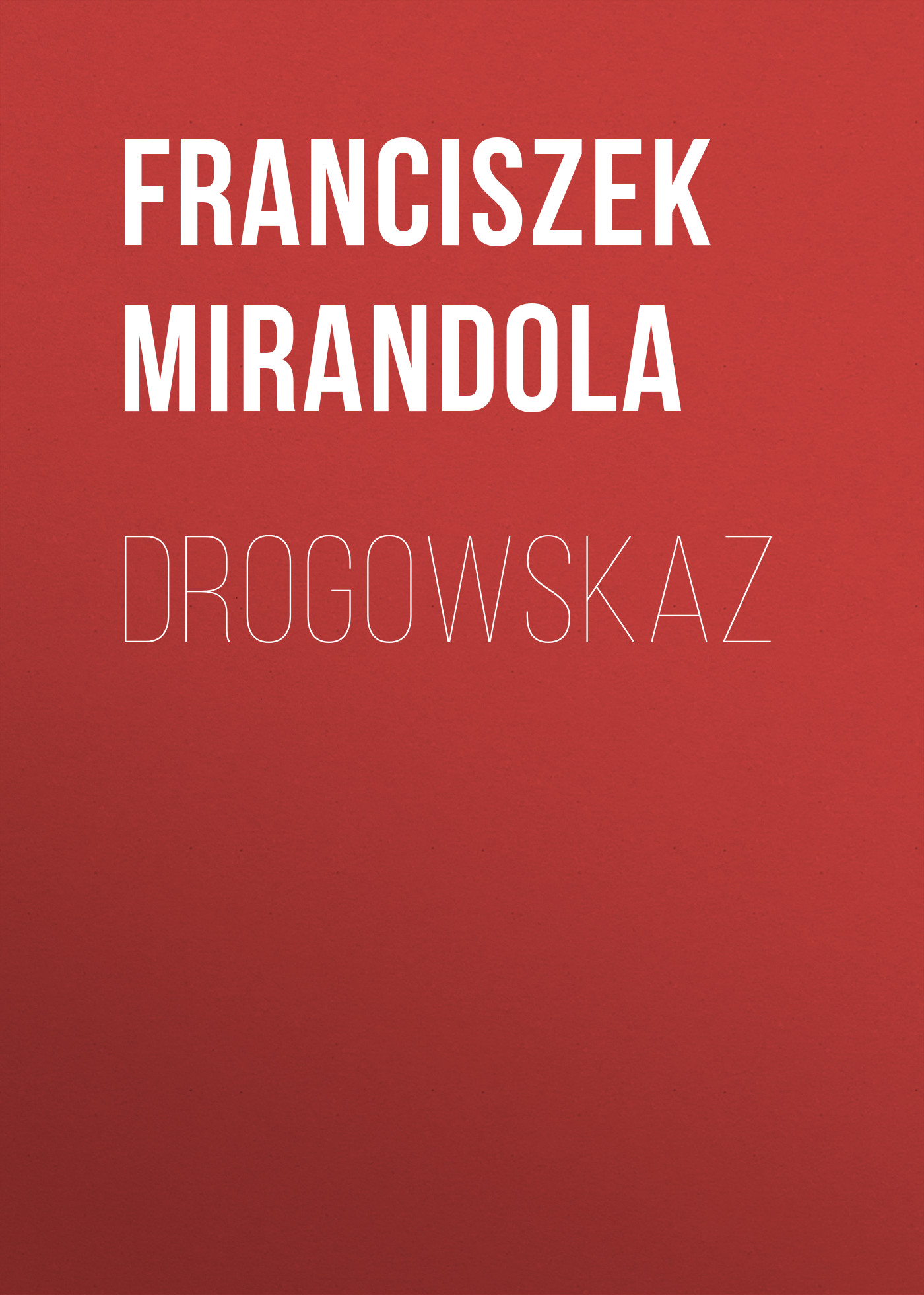 Обложка книги «Drogowskaz»