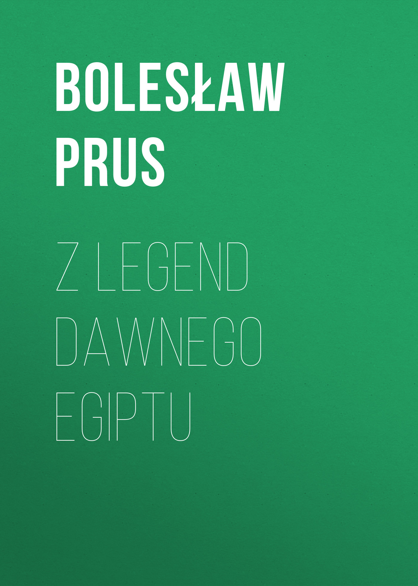 Обложка книги «Z legend dawnego Egiptu»