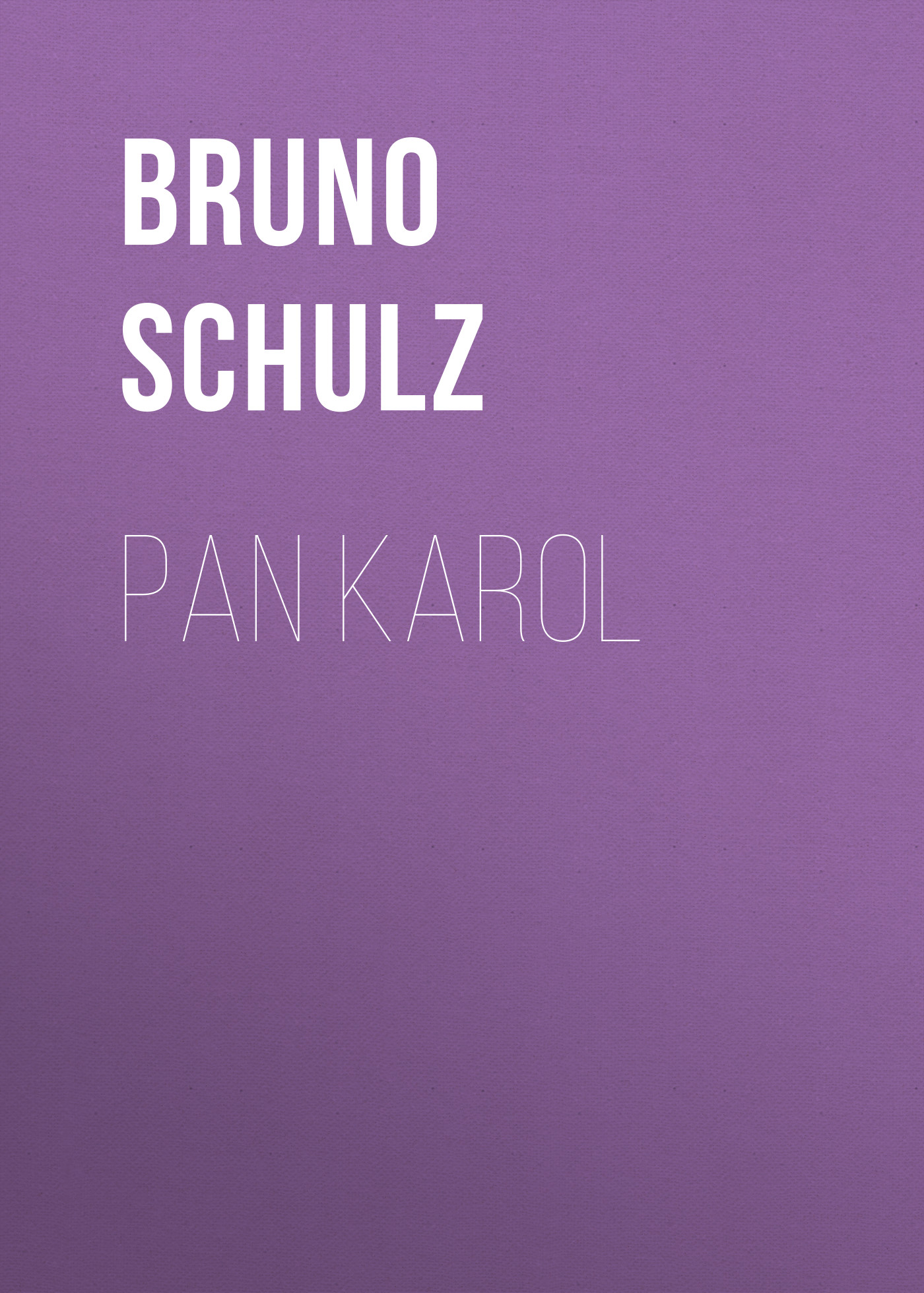 Обложка книги «Pan Karol»