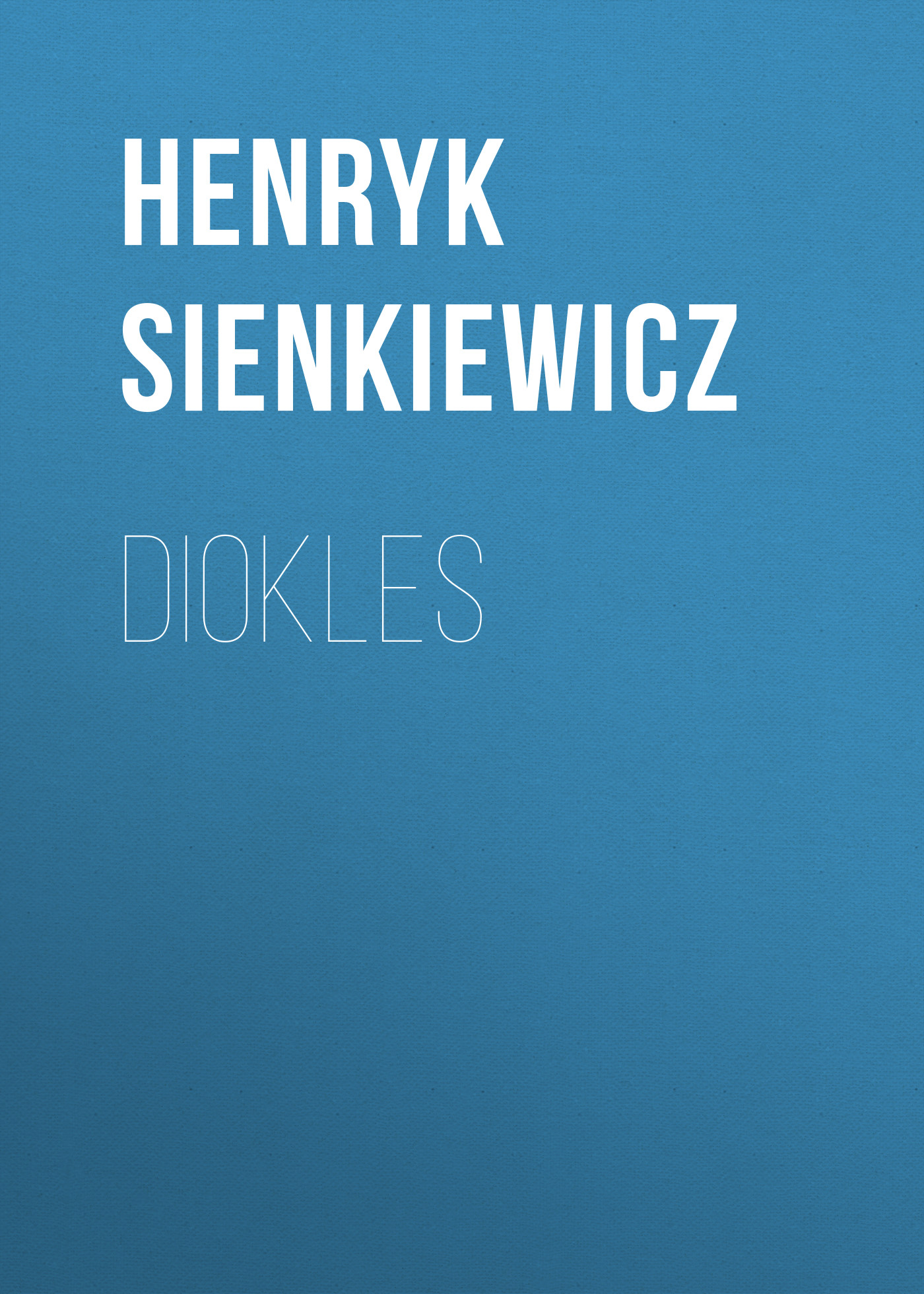 Обложка книги «Diokles»