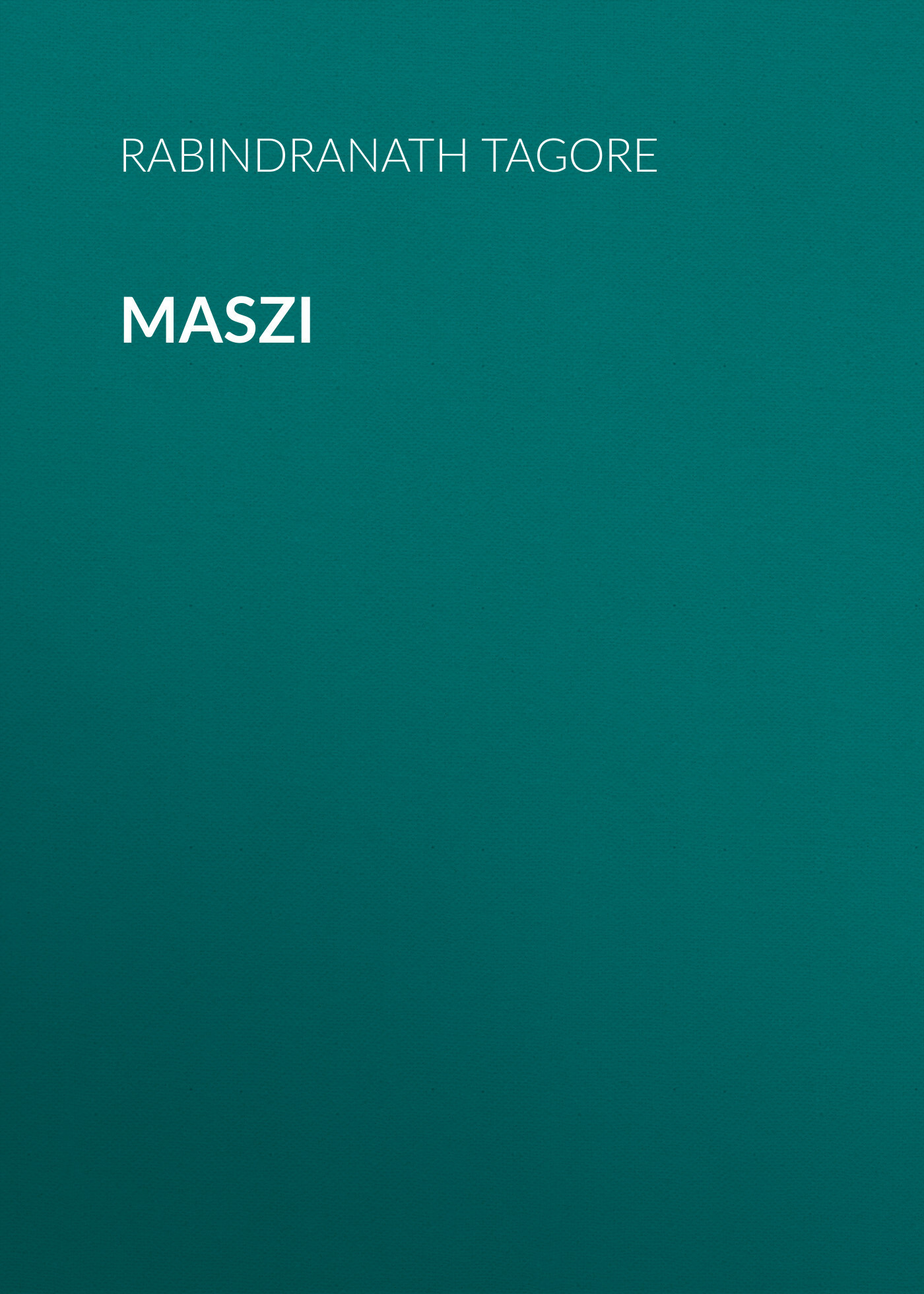Обложка книги «Maszi»