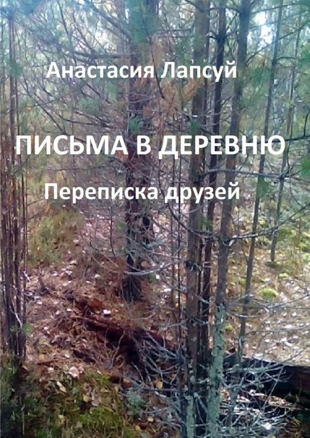 Обложка книги «Письма в деревню. Переписка друзей»