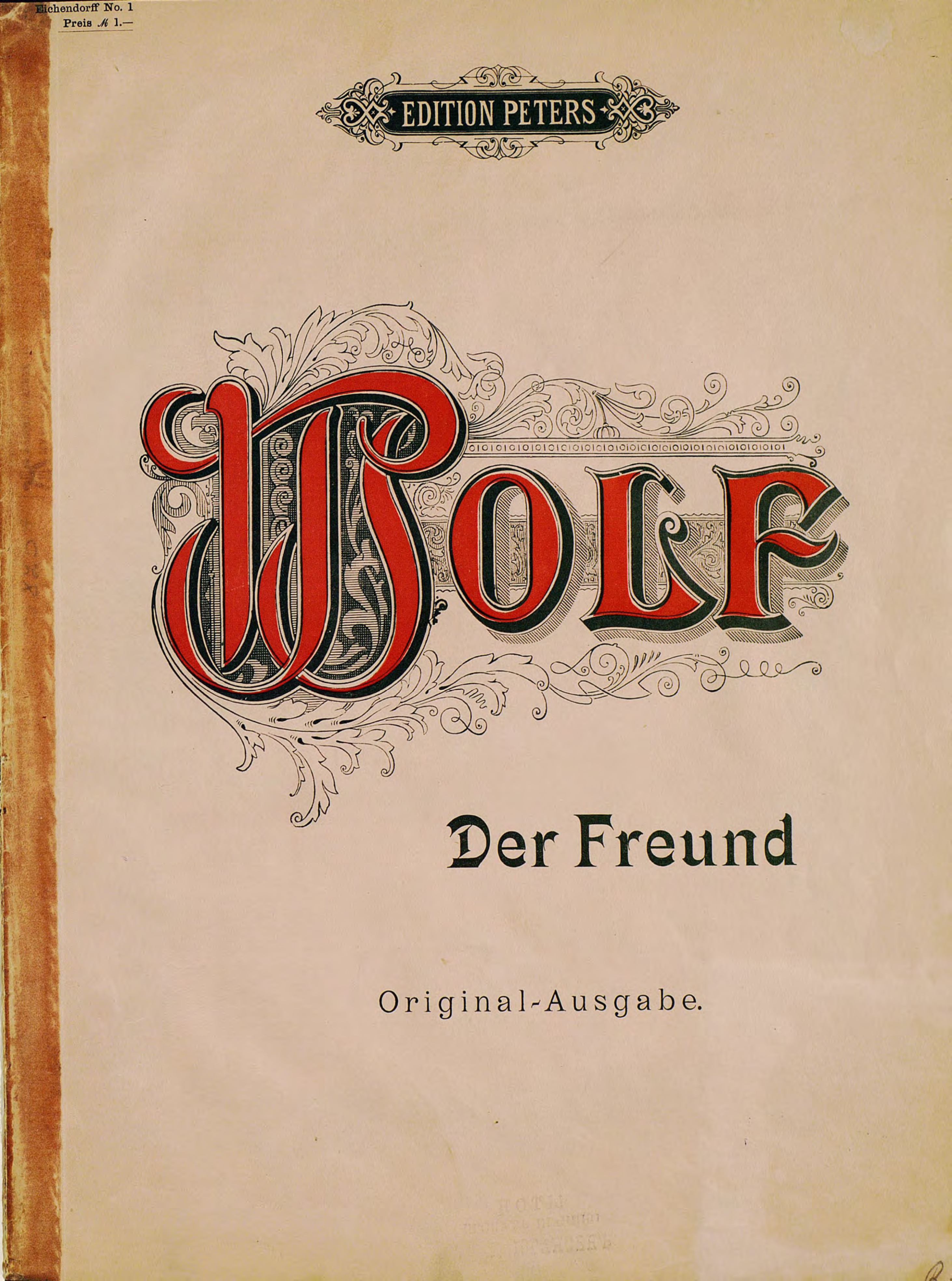 Обложка книги «Der Freund»