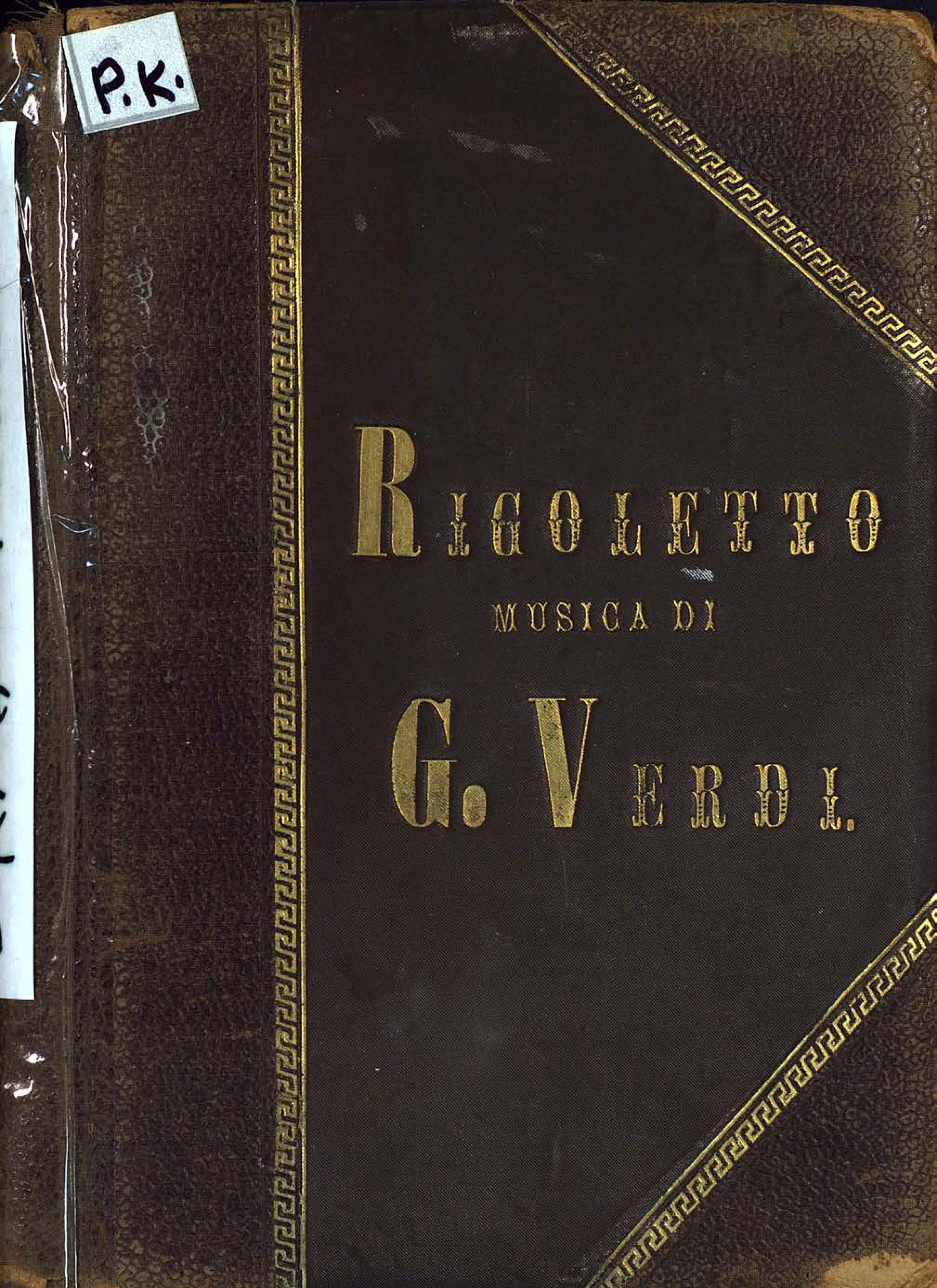 Обложка книги «Rigoletto»