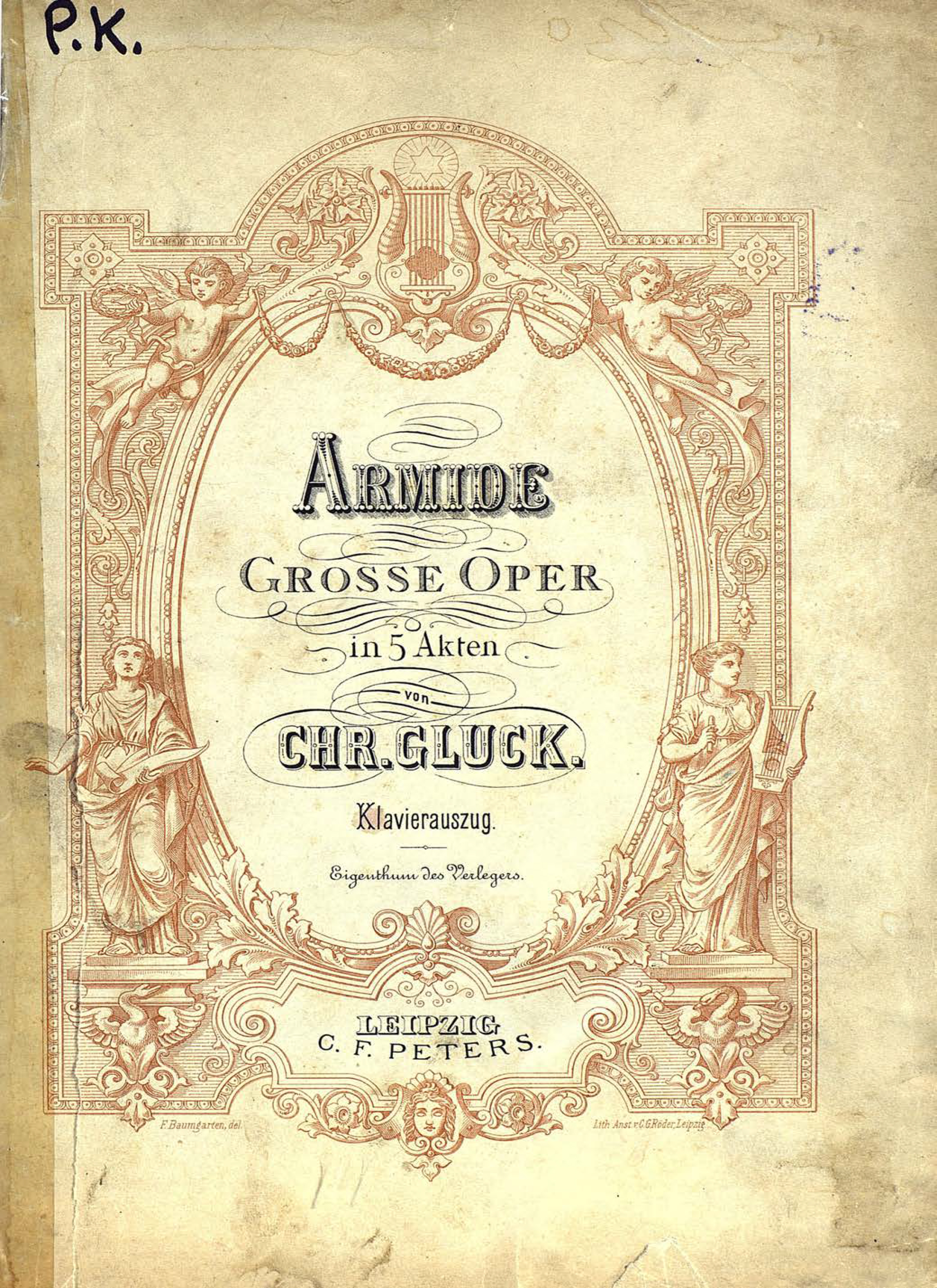 Обложка книги «Armide»