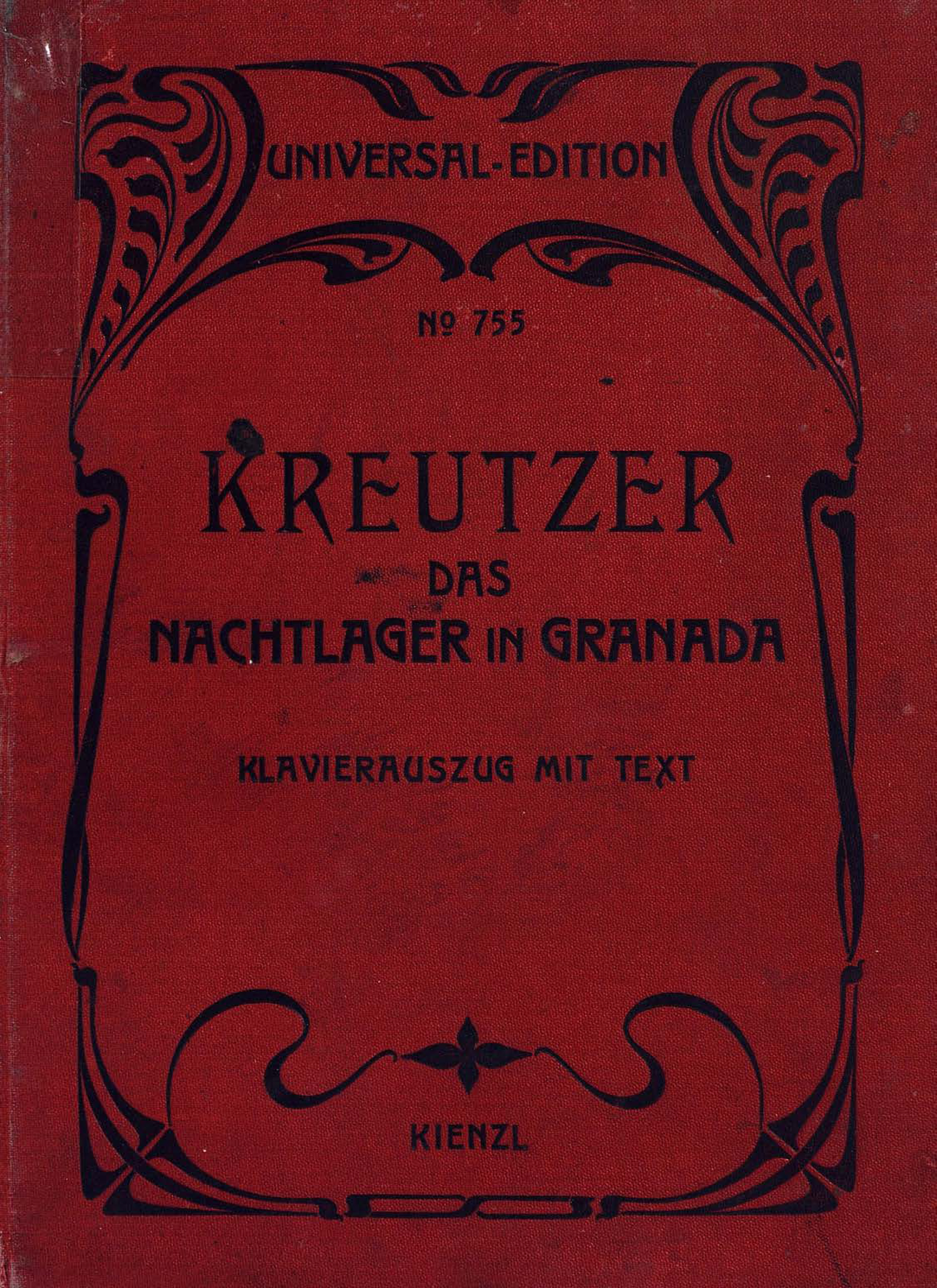 Обложка книги «Das Nachtlager in Granada»