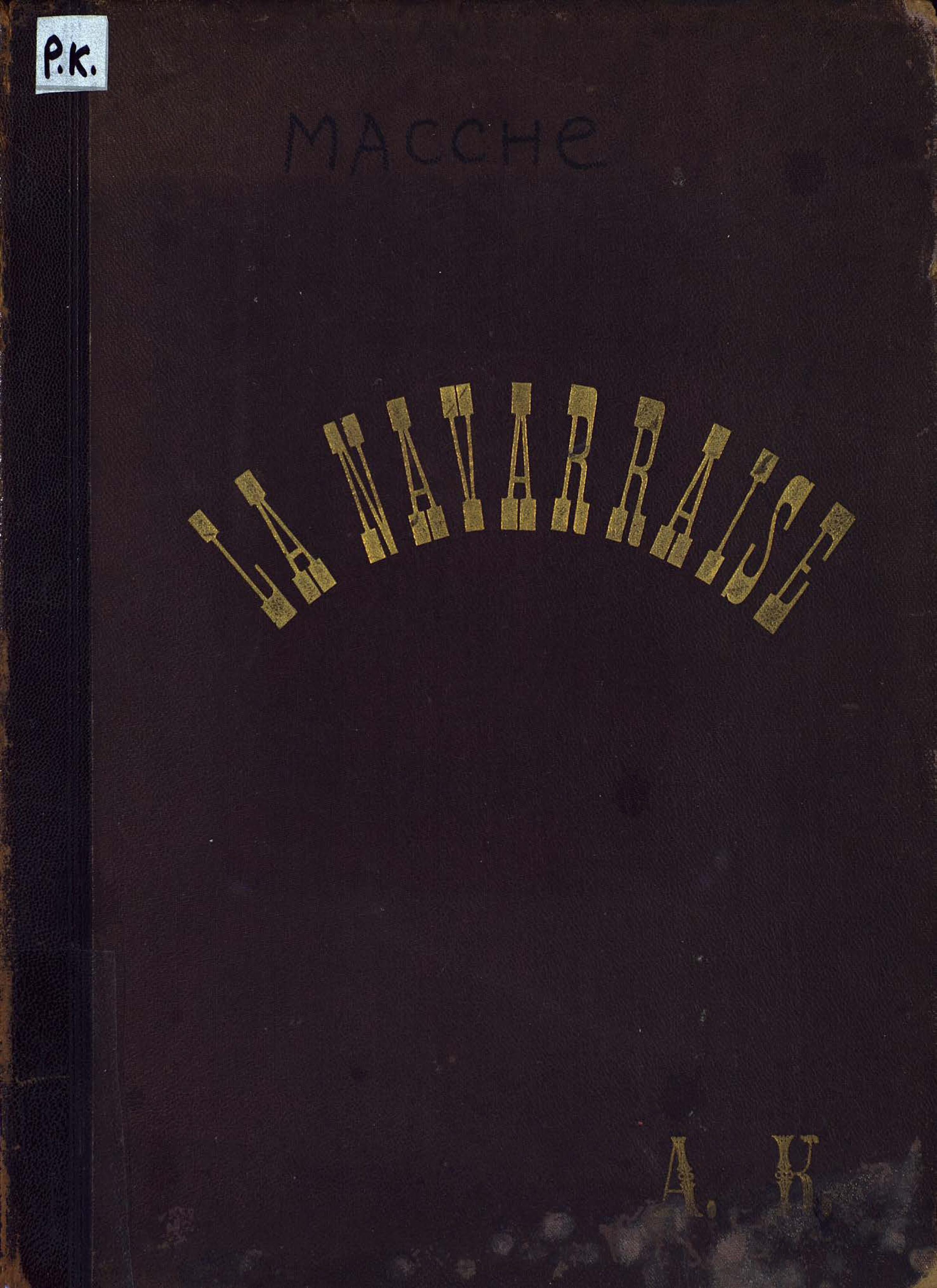 Обложка книги «La Navarraise»