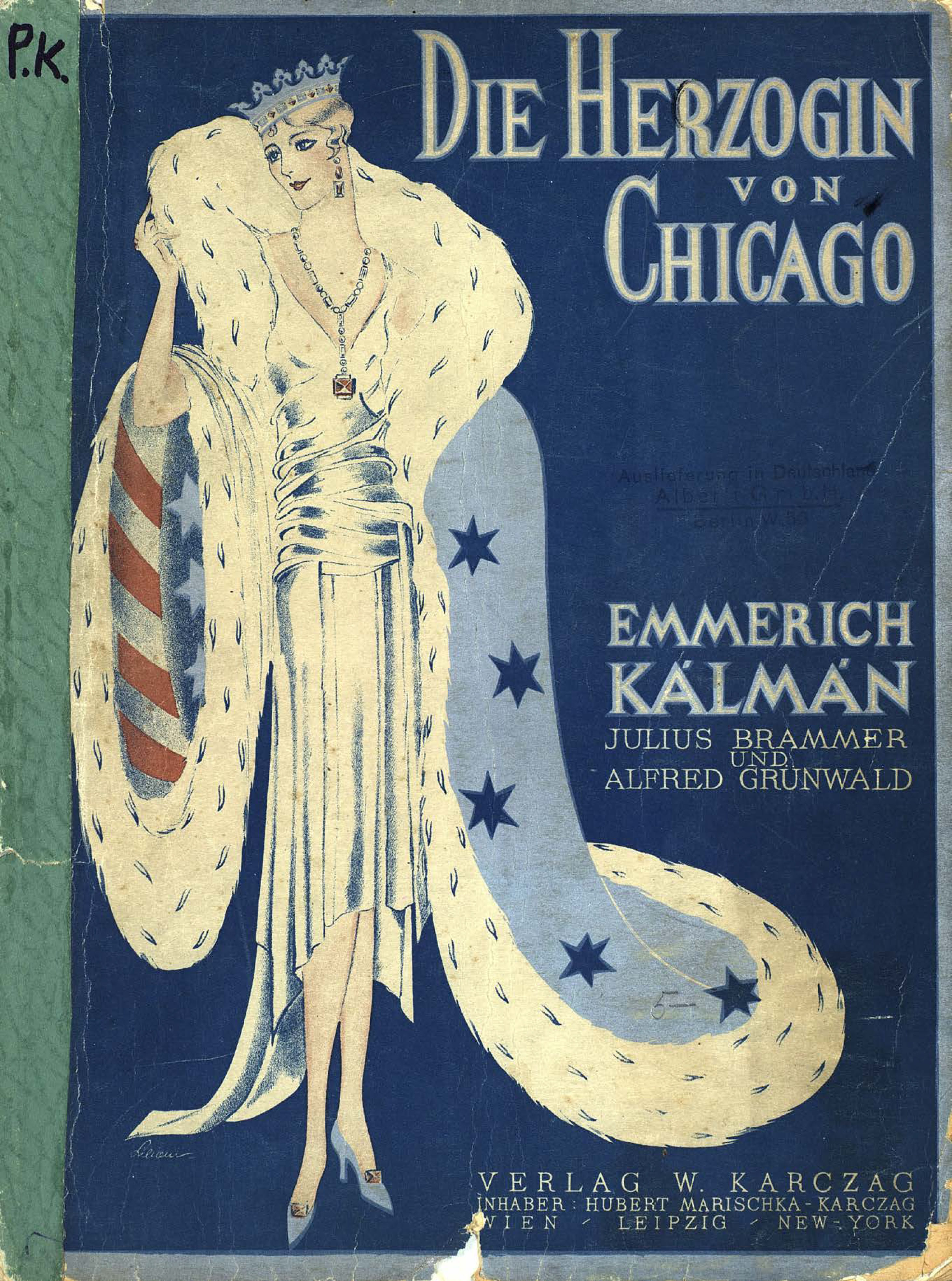 Обложка книги «Die Herzogin v. Chicago»