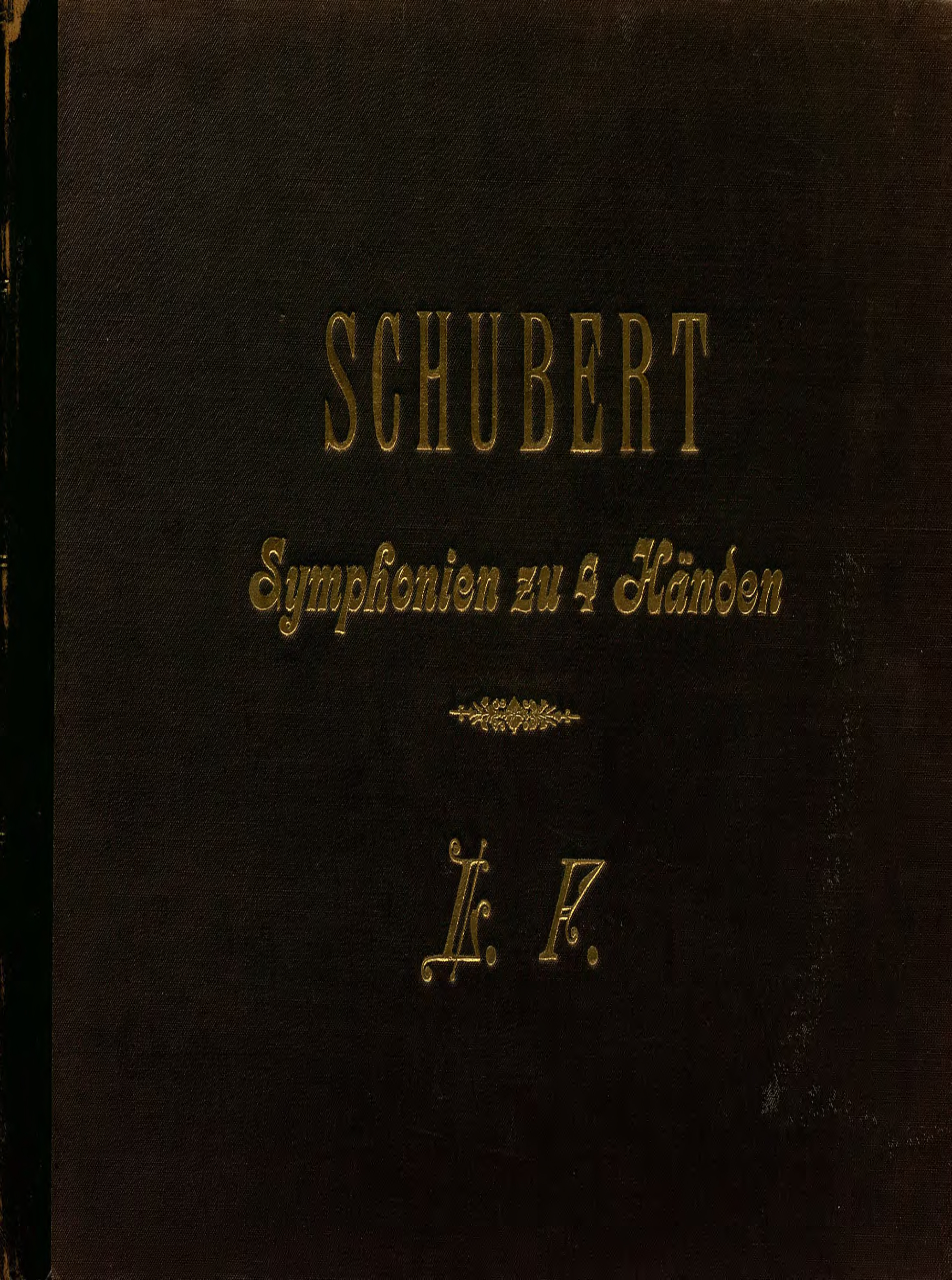 Обложка книги «Symphonien von Franz Schubert»