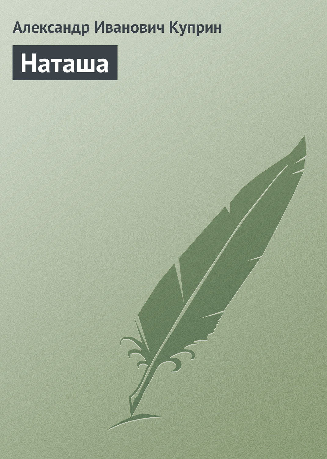 Обложка книги «Наташа»