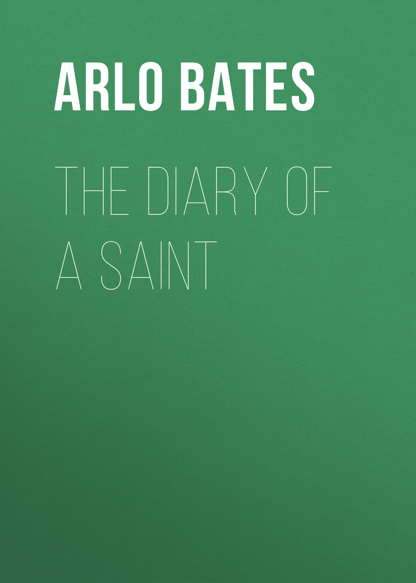 Обложка книги «The Diary of a Saint»