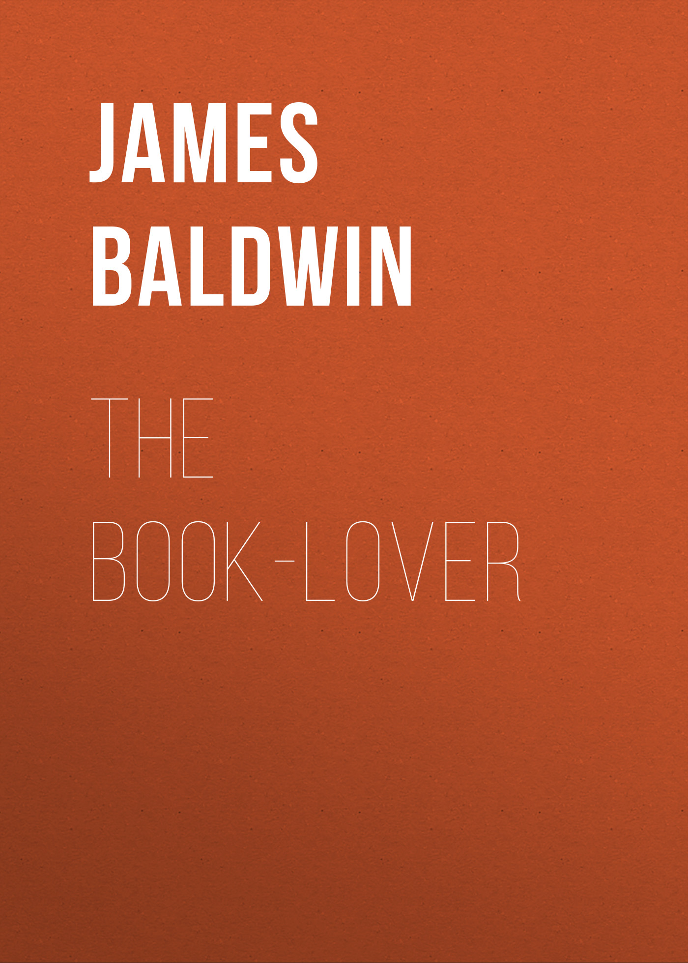 Обложка книги «The Book-lover»