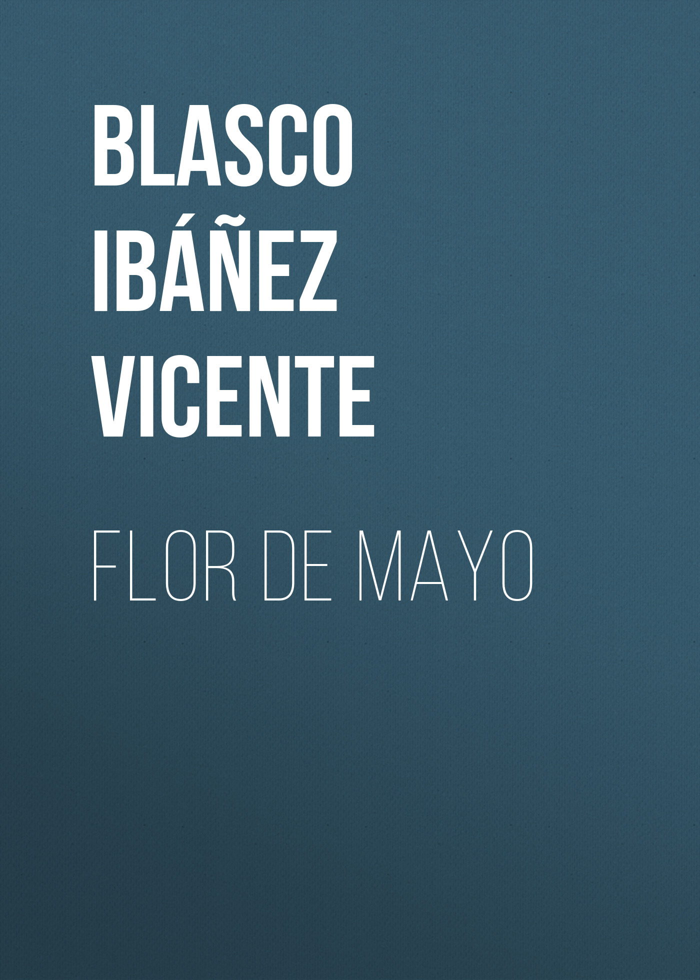 Обложка книги «Flor de mayo»