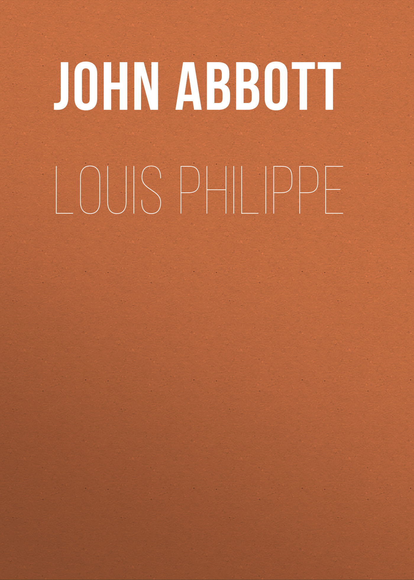 Обложка книги «Louis Philippe»