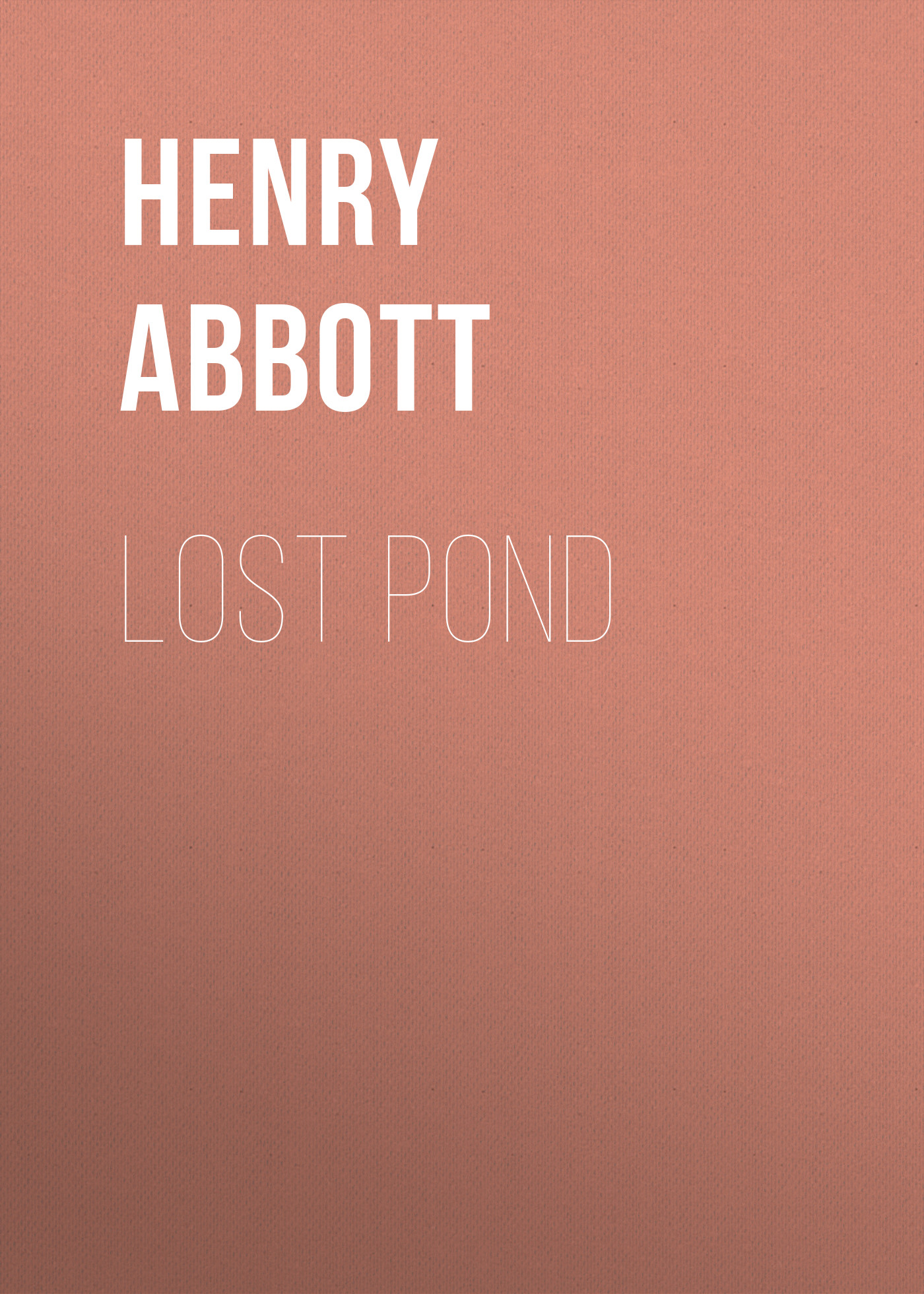 Обложка книги «Lost Pond»