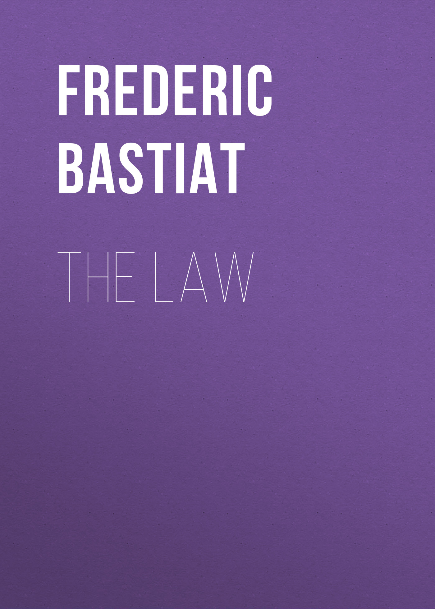 Обложка книги «The Law»