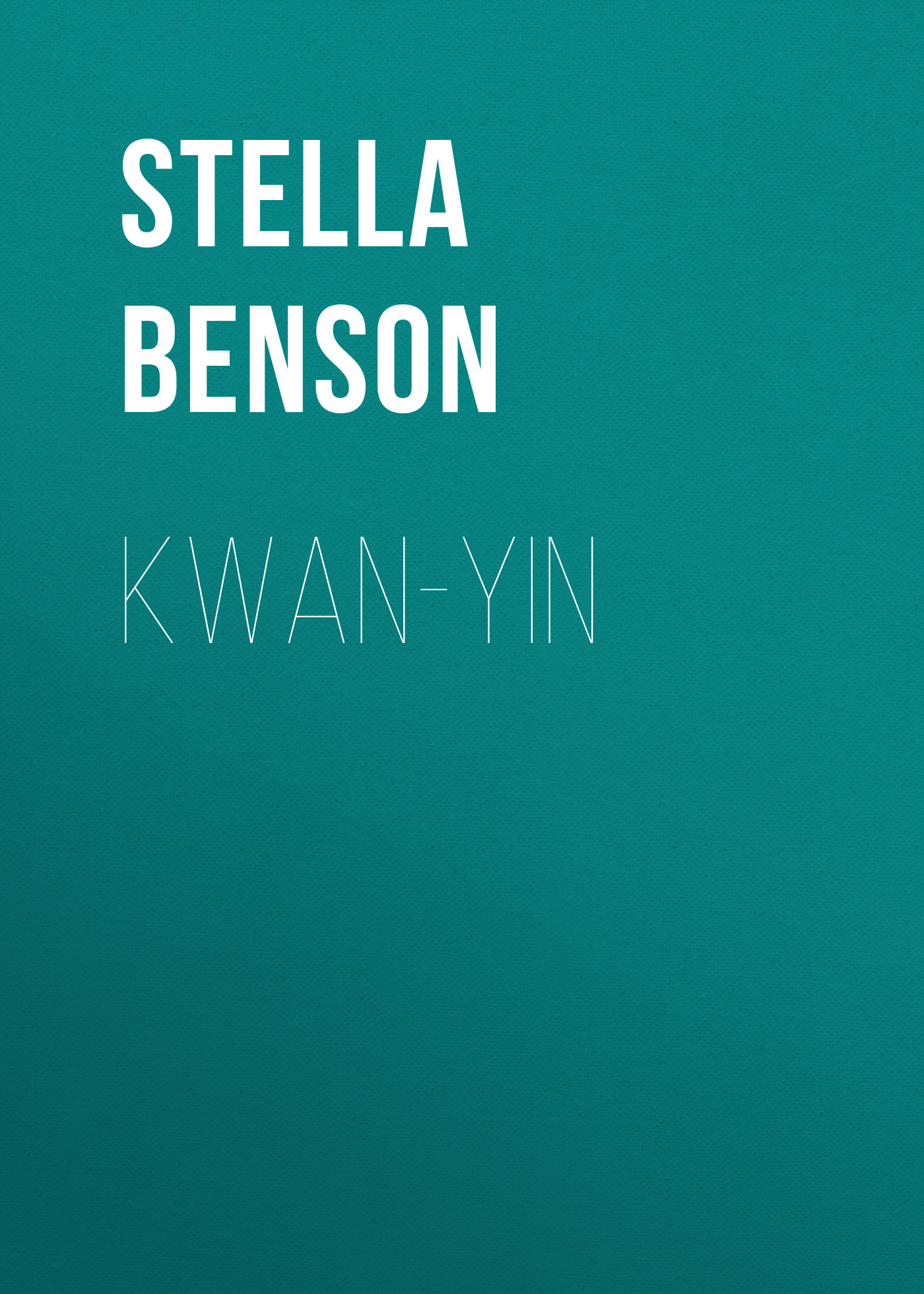 Обложка книги «Kwan-yin»