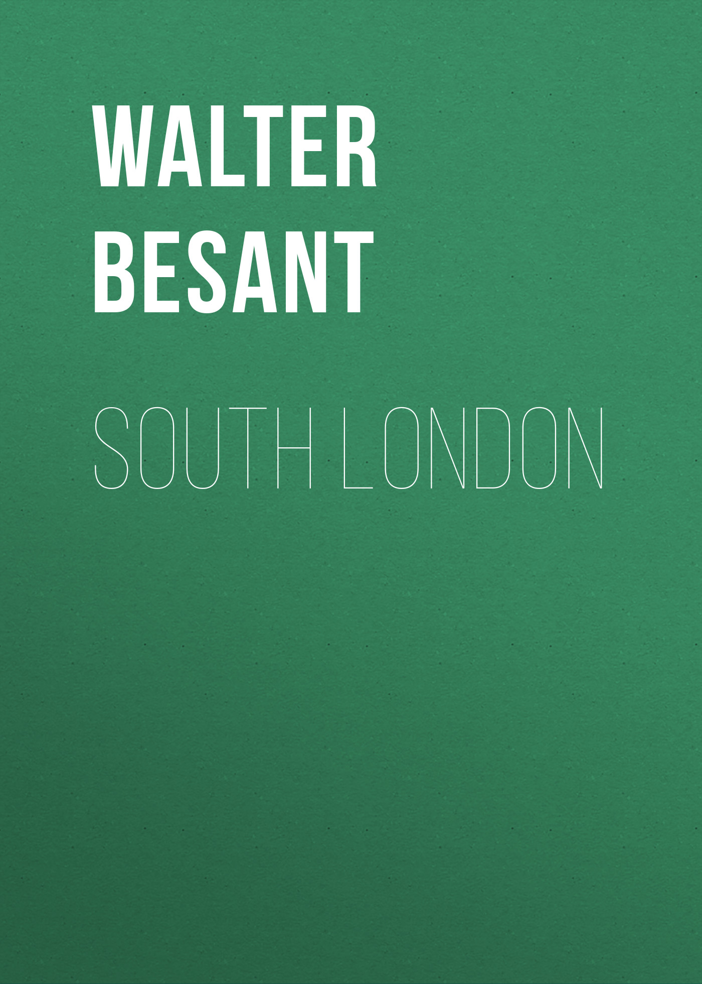 Обложка книги «South London»