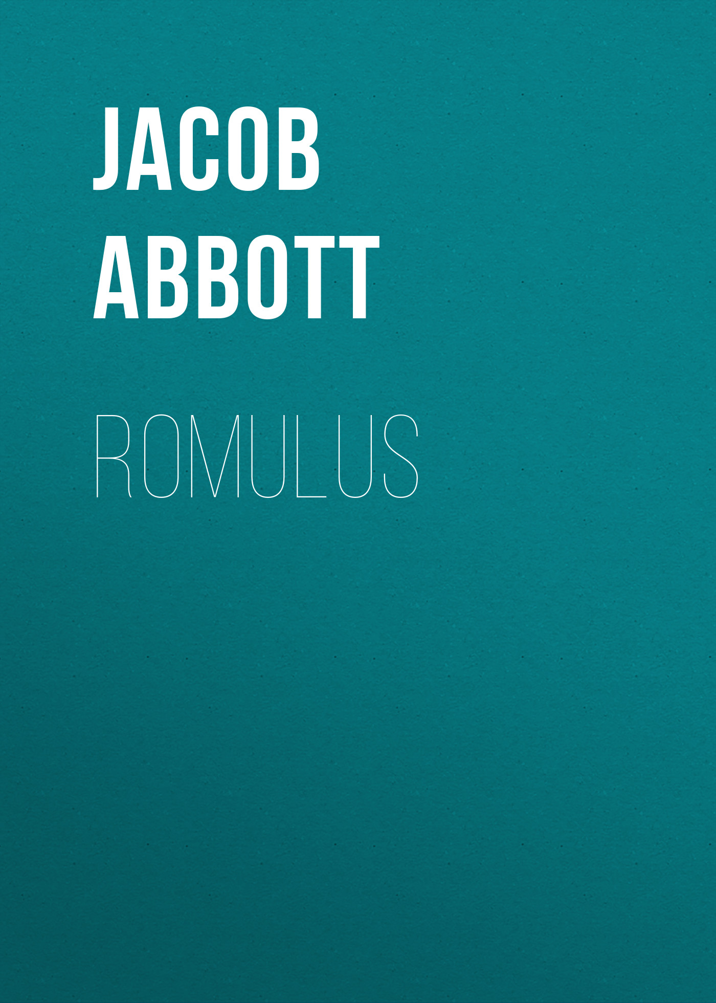 Обложка книги «Romulus»