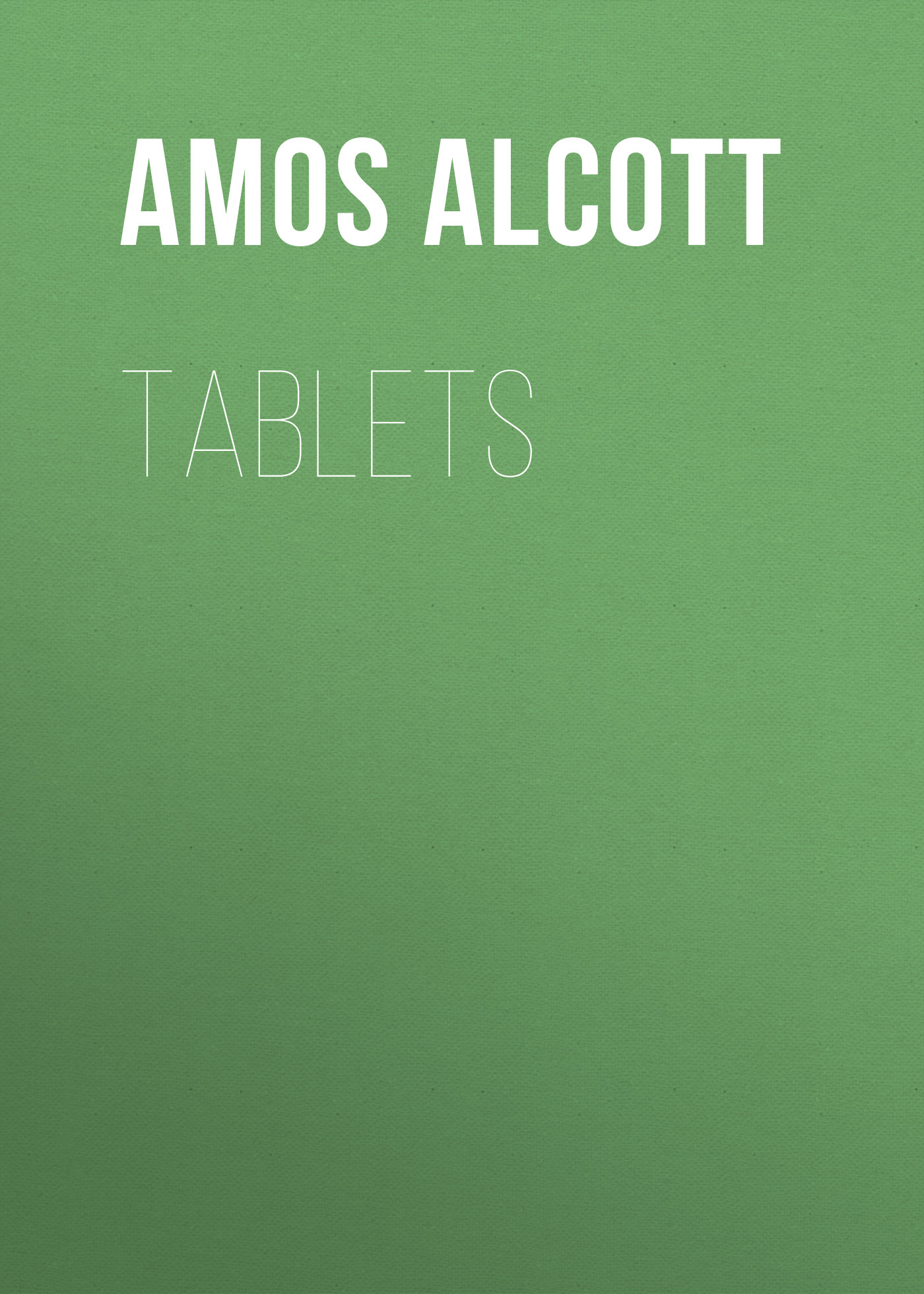 Обложка книги «Tablets»