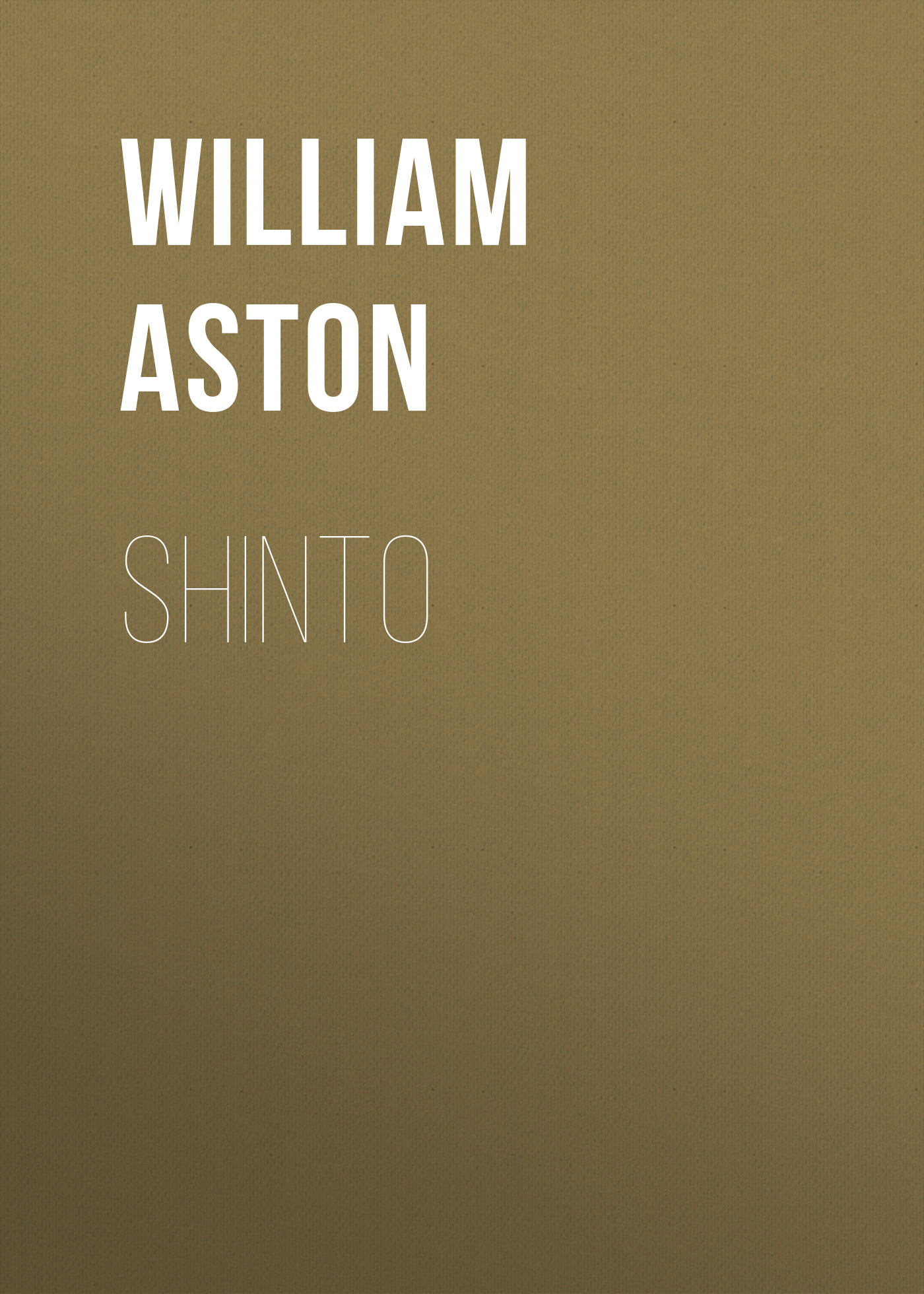 Обложка книги «Shinto»