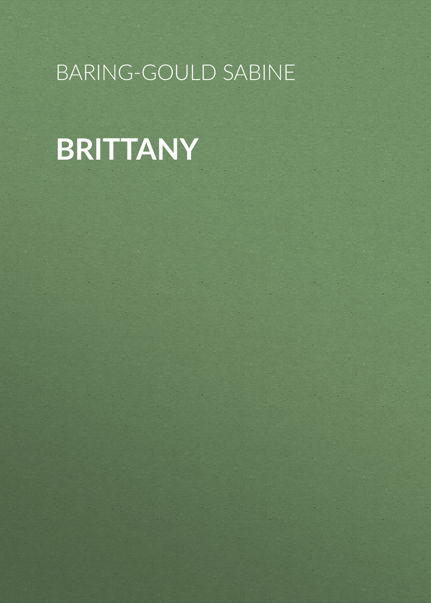 Обложка книги «Brittany»